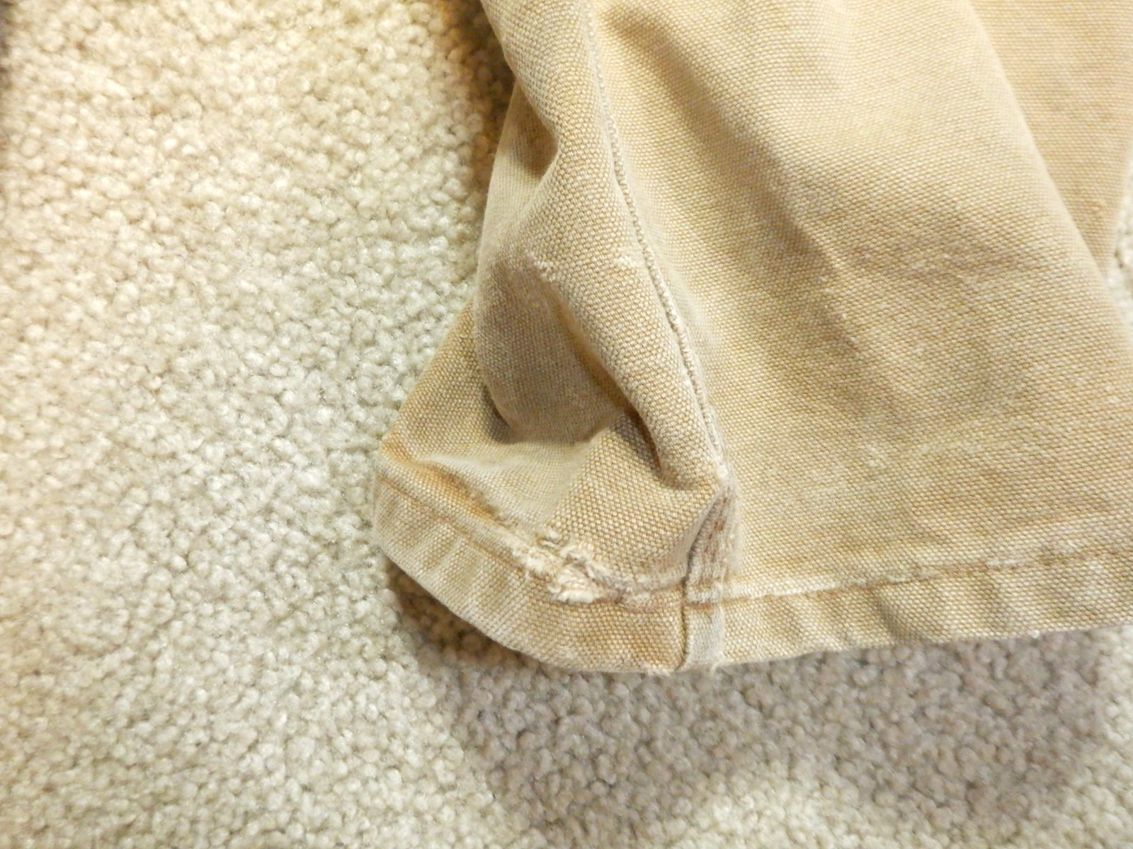 Carhartt Work Pants, Distressed Faded Well worn Stains rips, B11, Mens 31/30