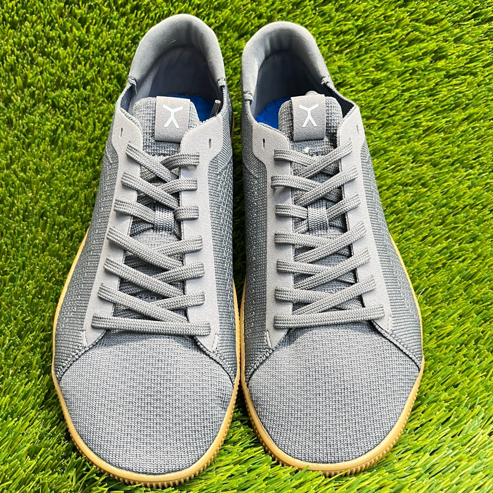 Flux Adapt Trainer Gray Gum Mens Size 10 Athletic Walking Knit Shoes Sneakers