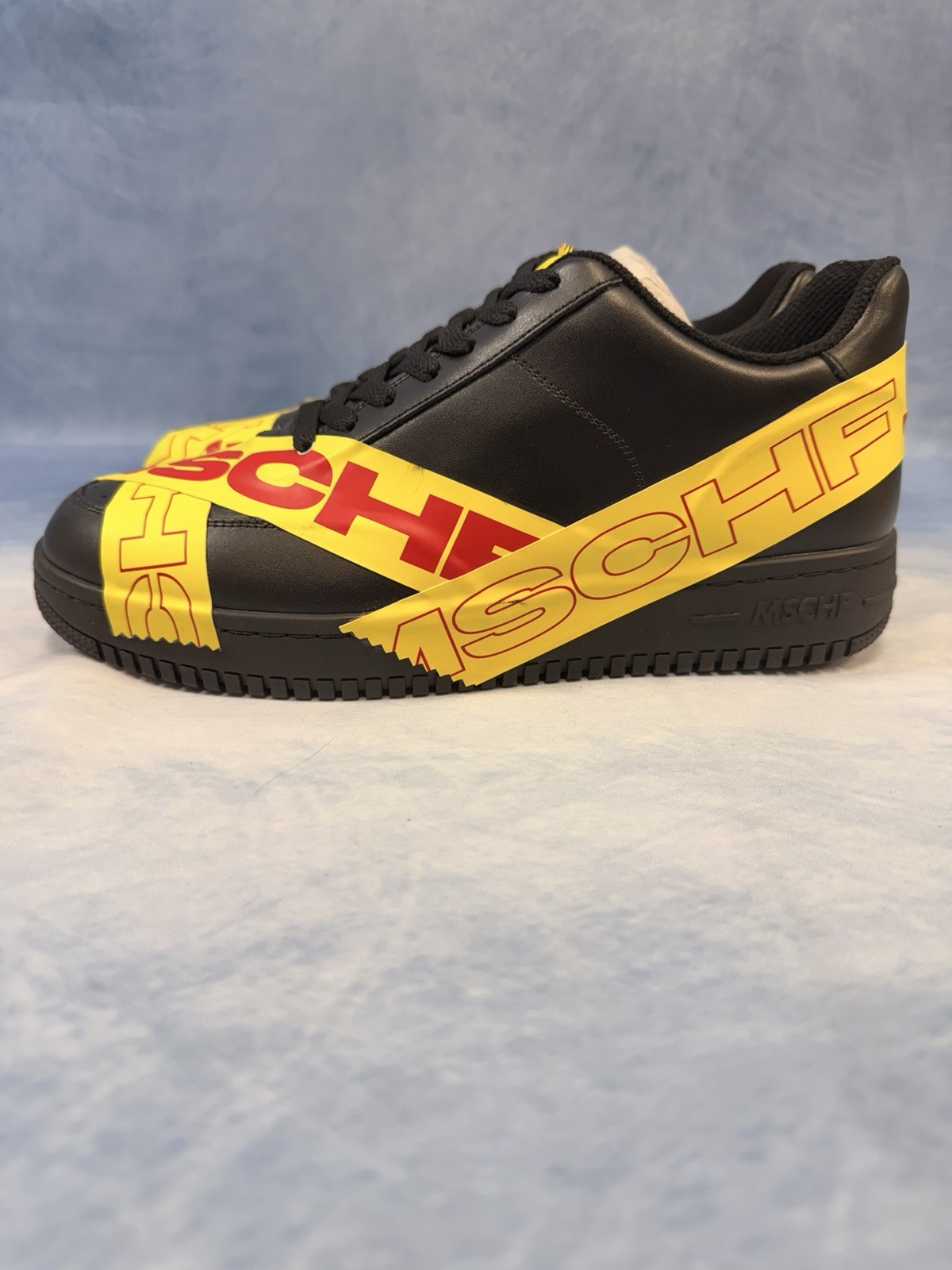 MSCHF-007 TAP 3 MSCHF X Men’s Shoes Black Yellow Size 8 NEW