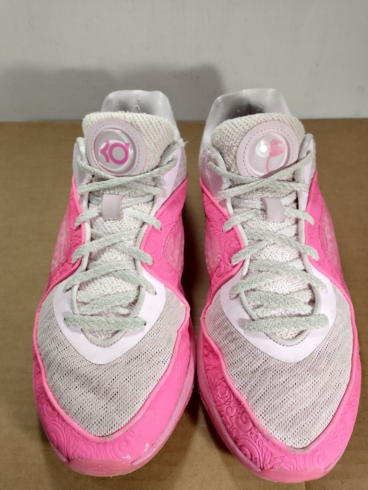 NIKE KD 16 ‘Aunt Pearl’ Pink Sneakers Men’s Size 9 FN4929-600