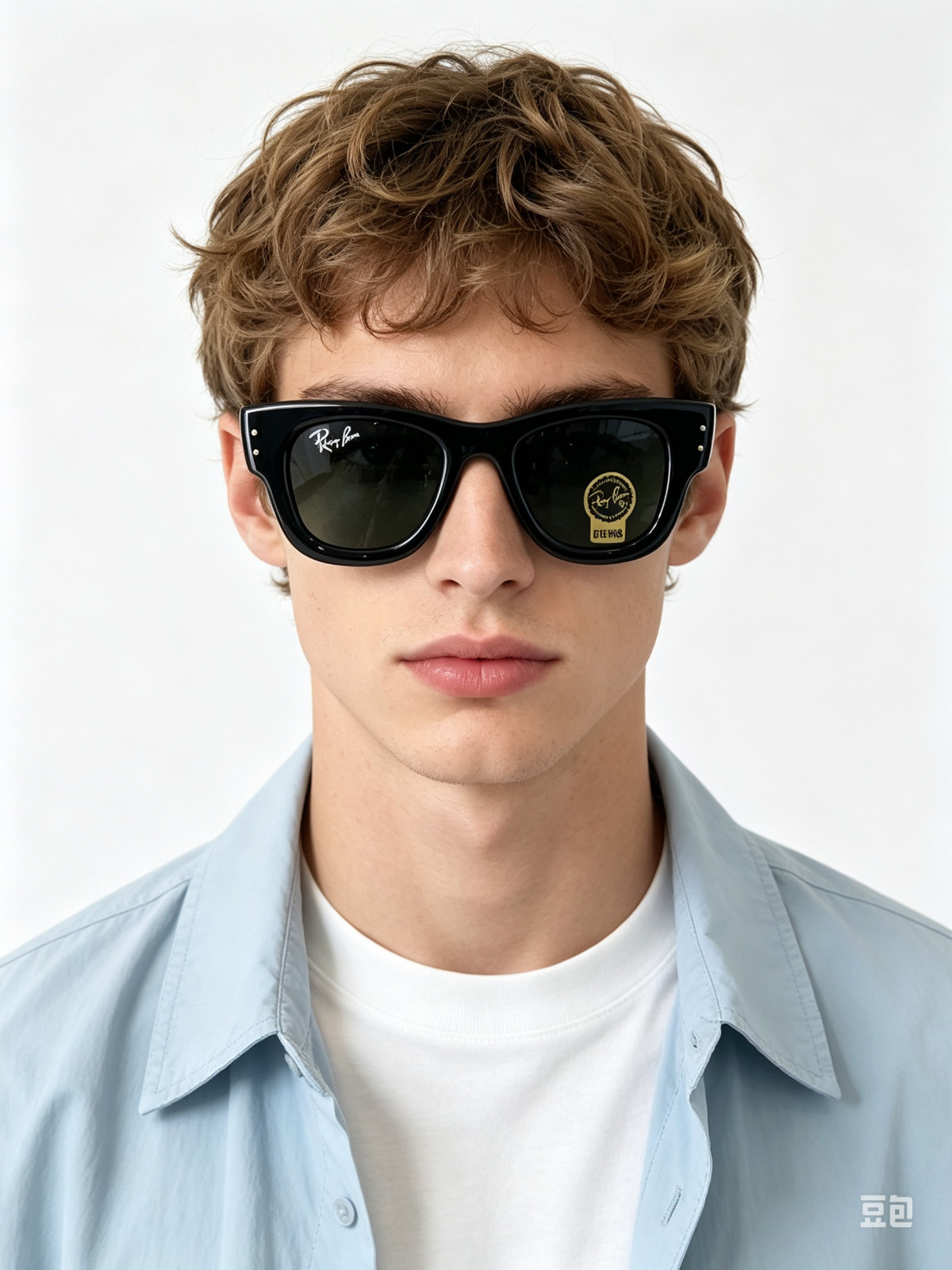Ray-Ban RB2186 State Street Black Sunglasses 52-20-145 G15 Green Lens
