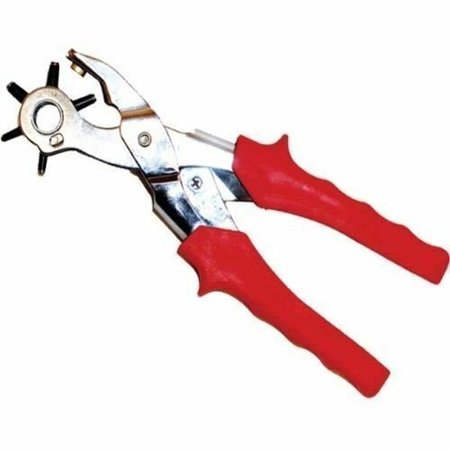 100% Metal Belt Hole Puncher Silver #PUN-01
