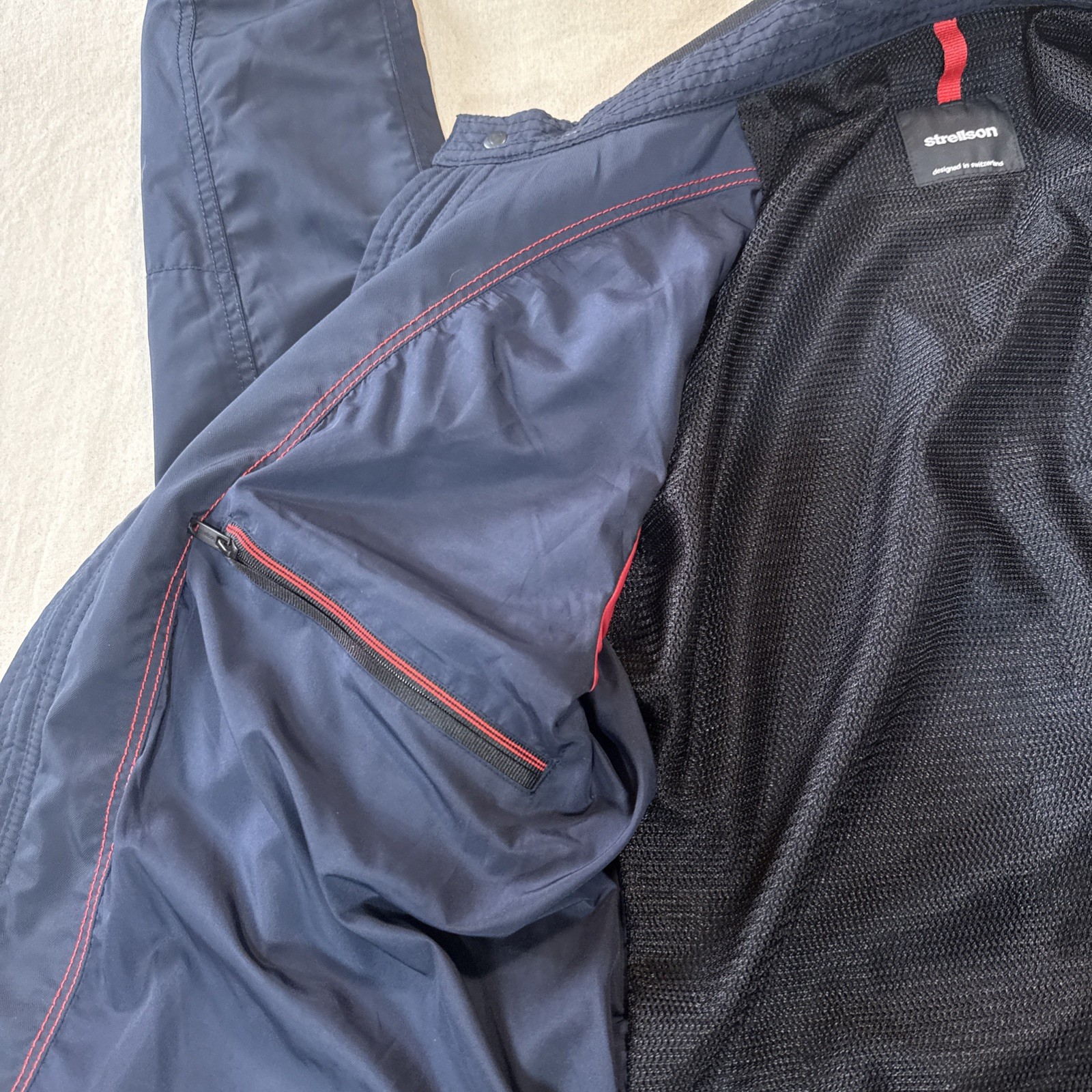 Strellson Men’s Jacket Size Small Swiss Navy Blue