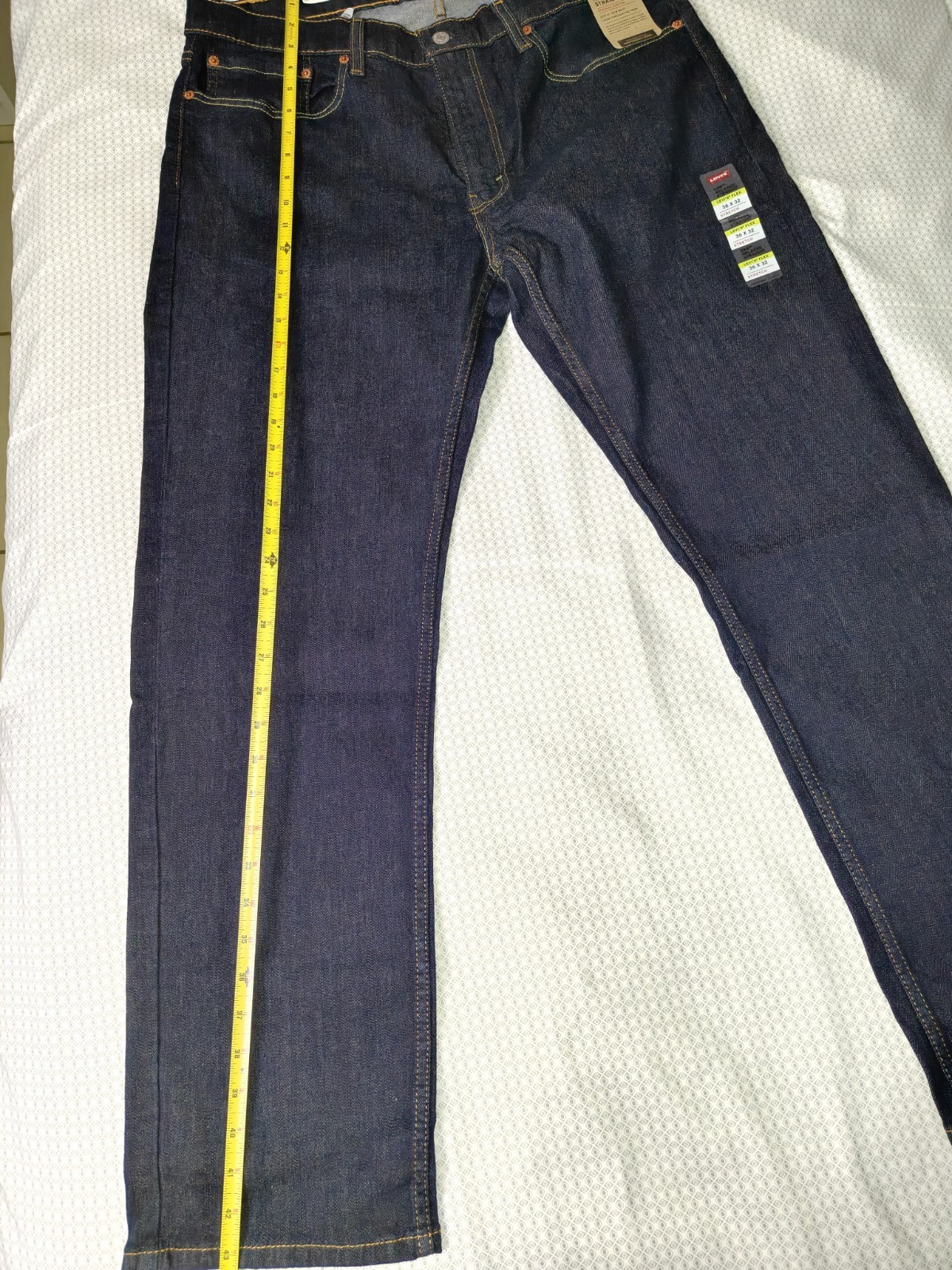 Levi’s Men’s 559 Relaxed Straight Jeans 36×32 Cleaner – Dark Indigo