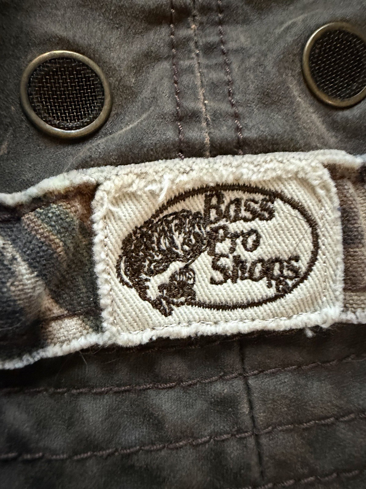 Bass Pro Shops Brown Camouflage Bucket Hat Men’s S/M Breathable Outdoor