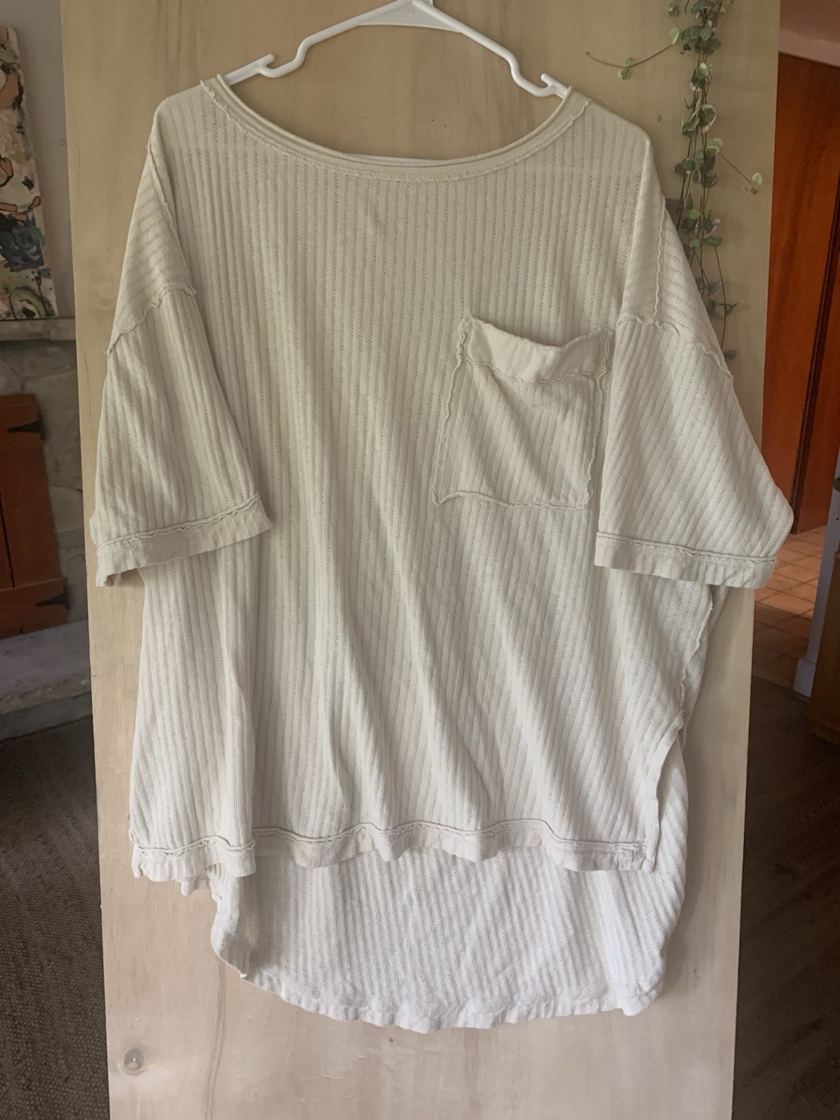 FREE PEOPLE We The People Size Small OVERSIZED FIT Knit Boho Tunic Top