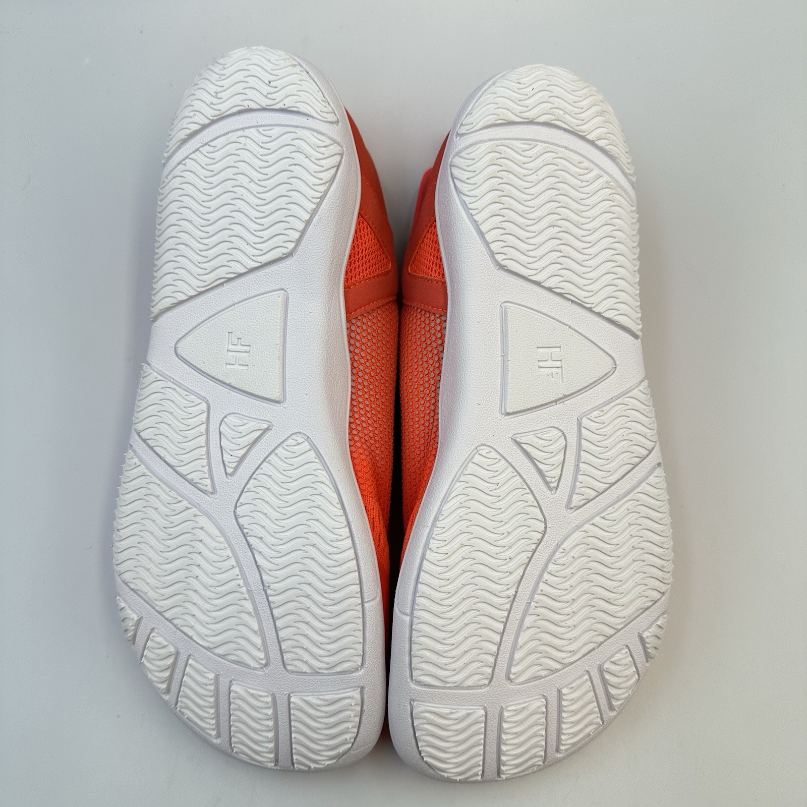 Hike HF Stride Orange Gray Sneakers Sz EU 39 M 6-6.5 W 8-8.5 Ltwt Minimalist