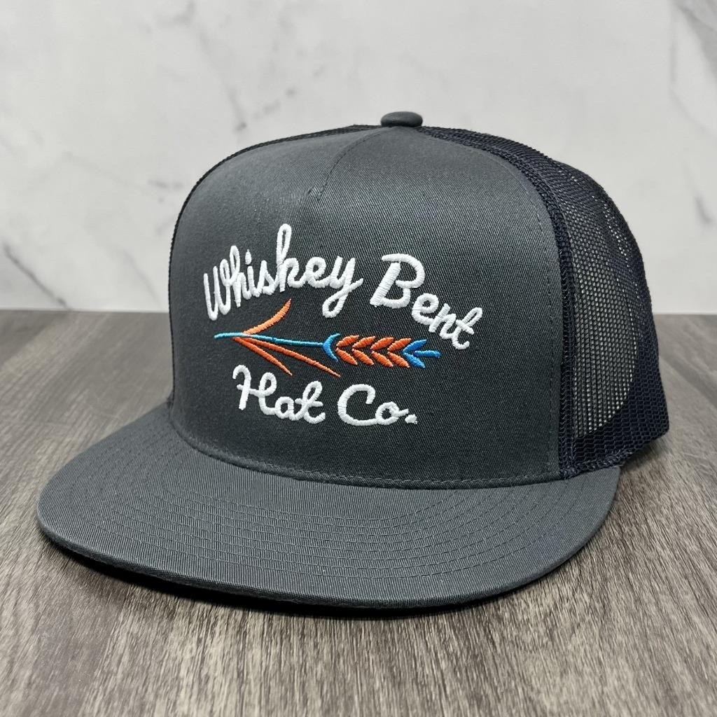 Whiskey Bent Hat Co Troubadour Classic Trucker Mesh Back Adjustable Snapback