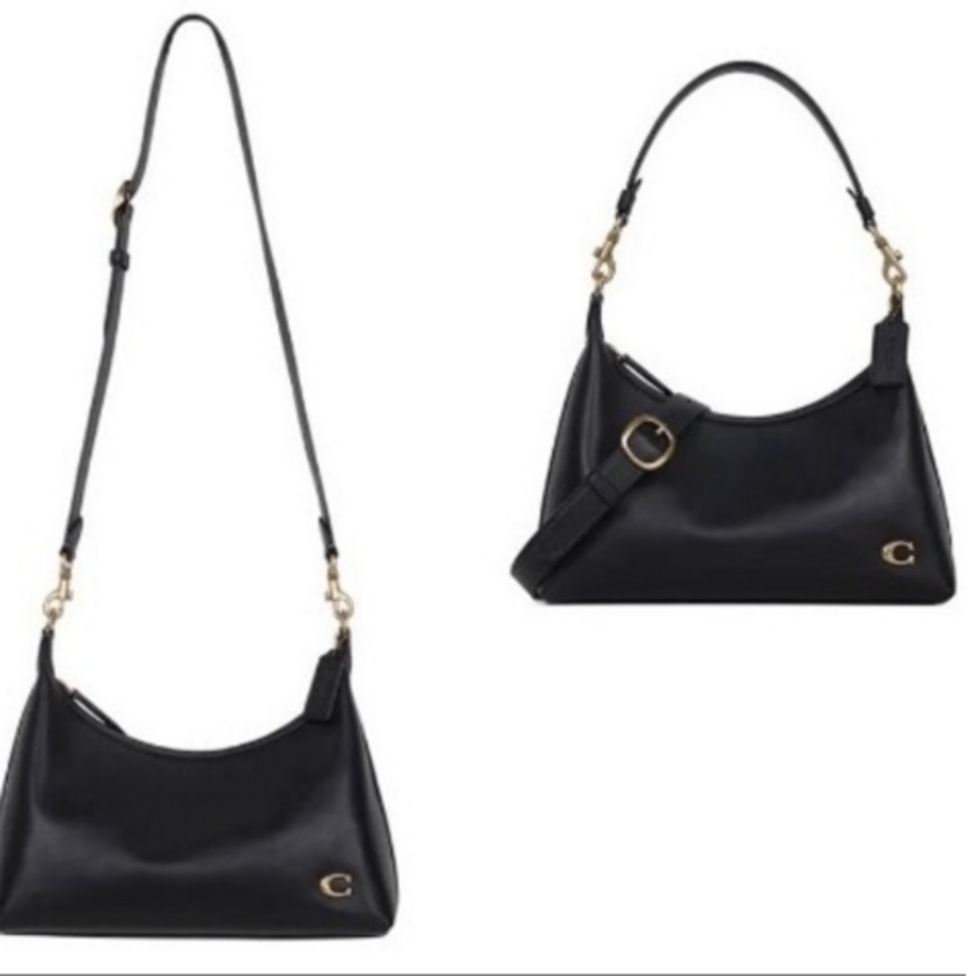 COACH Juliet 28 bk leather