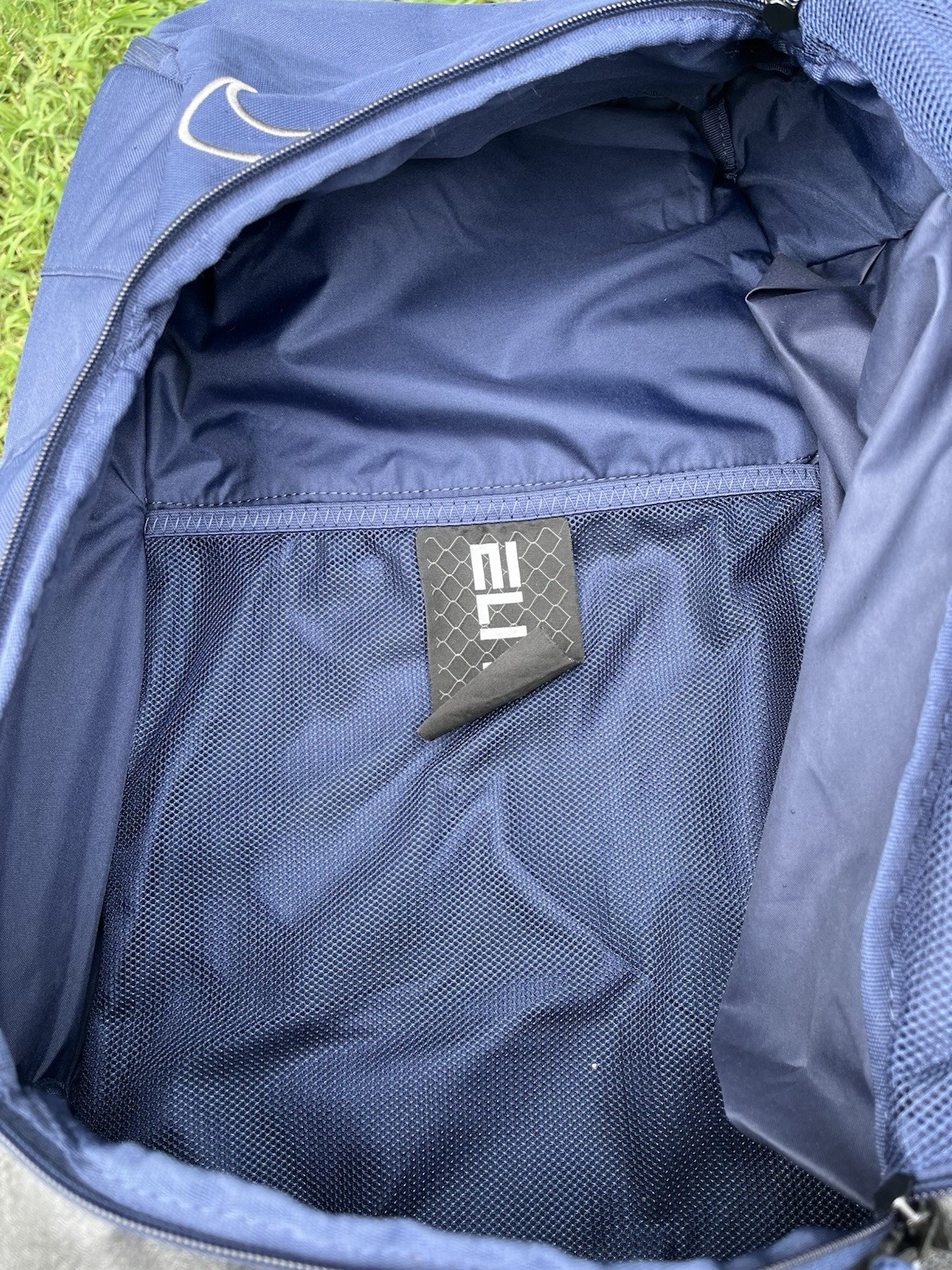 Nike Elite Pro Basketball Backpack 32L Blue White BA6164-411 Hoops Sport Bag
