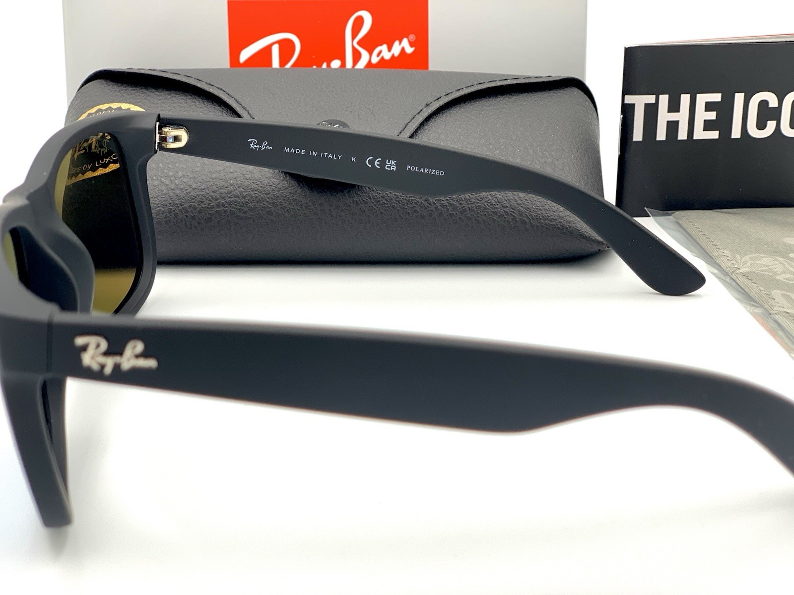 Ray-Ban Polarized Sunglasses Rb4165 Blue Mirror 622/55 Men Sport Sunglasses
