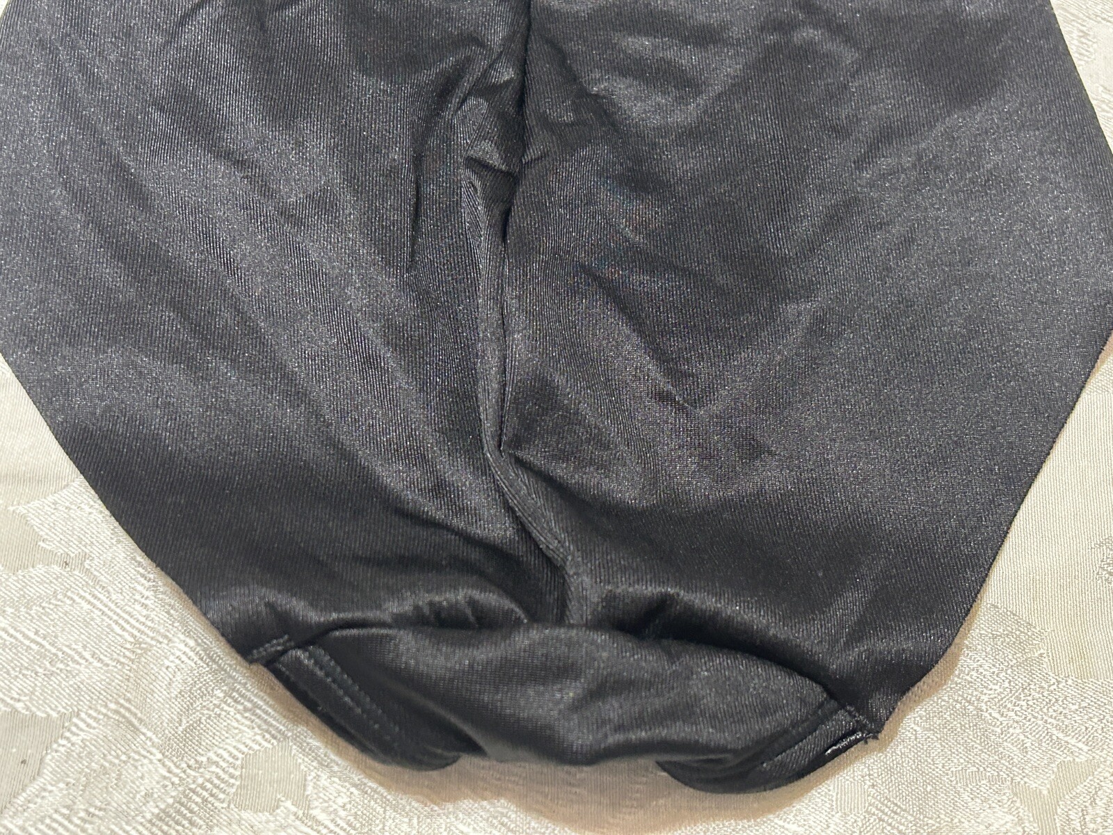 TC FINE INTIMATES Waistline Black Medium Control Brief Womens M #317