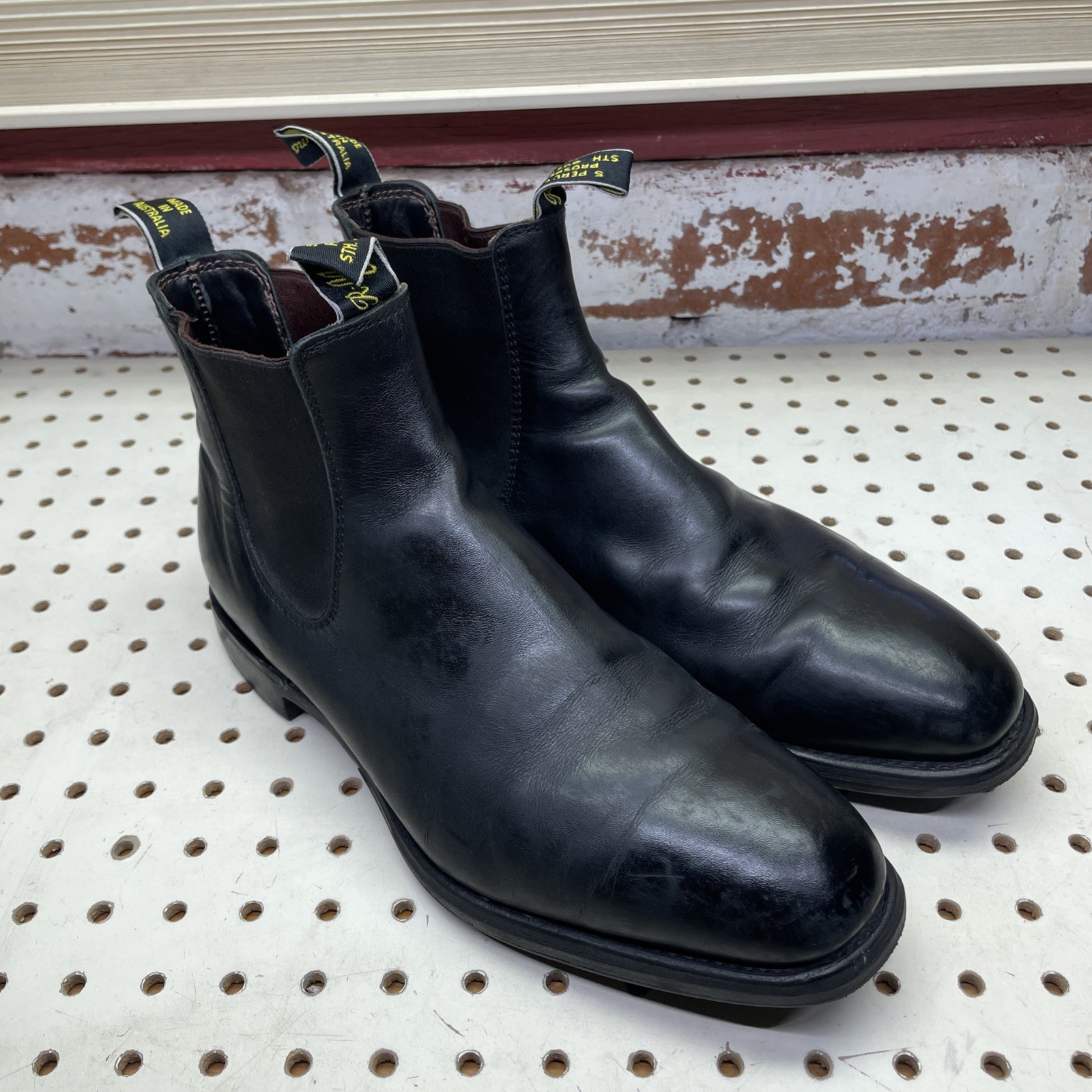 RM Williams Craftsman Chelsea Boots Men’s Size UK 9, US 10 Leather Australia