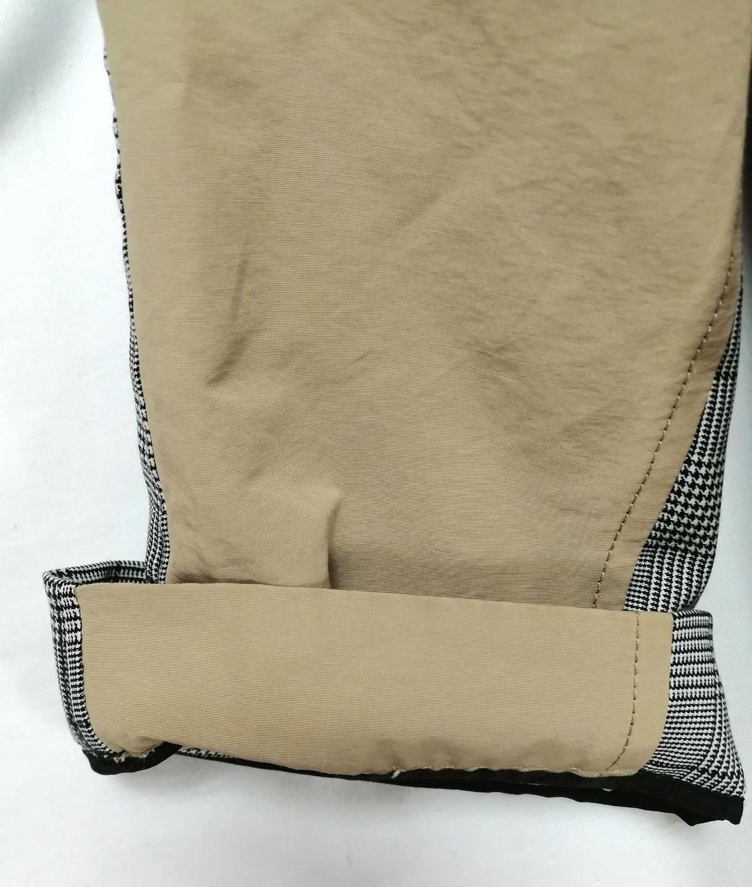 ELENDEEK Color Combination Coat 511810000001 Beige X Glen Plaid Used
