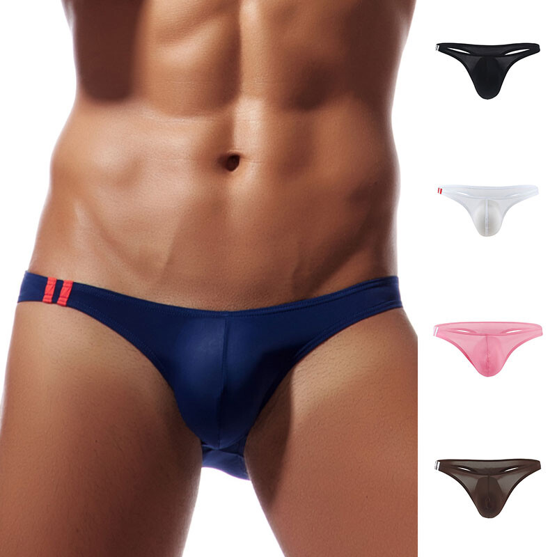 Mens G-strings Lingerie Underwear Briefs Tangas Thongs Bikini Underpants T-back⇓