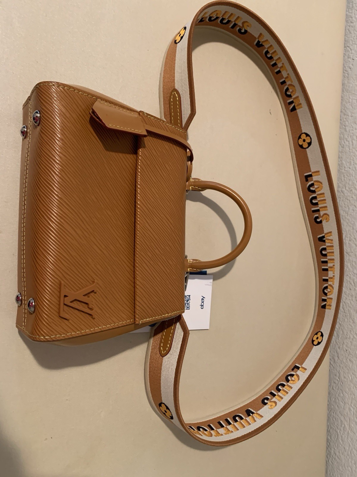 Louis Vuitton Brown Epi Satchel Top Handle Flap w Detachable Crossbody Strap