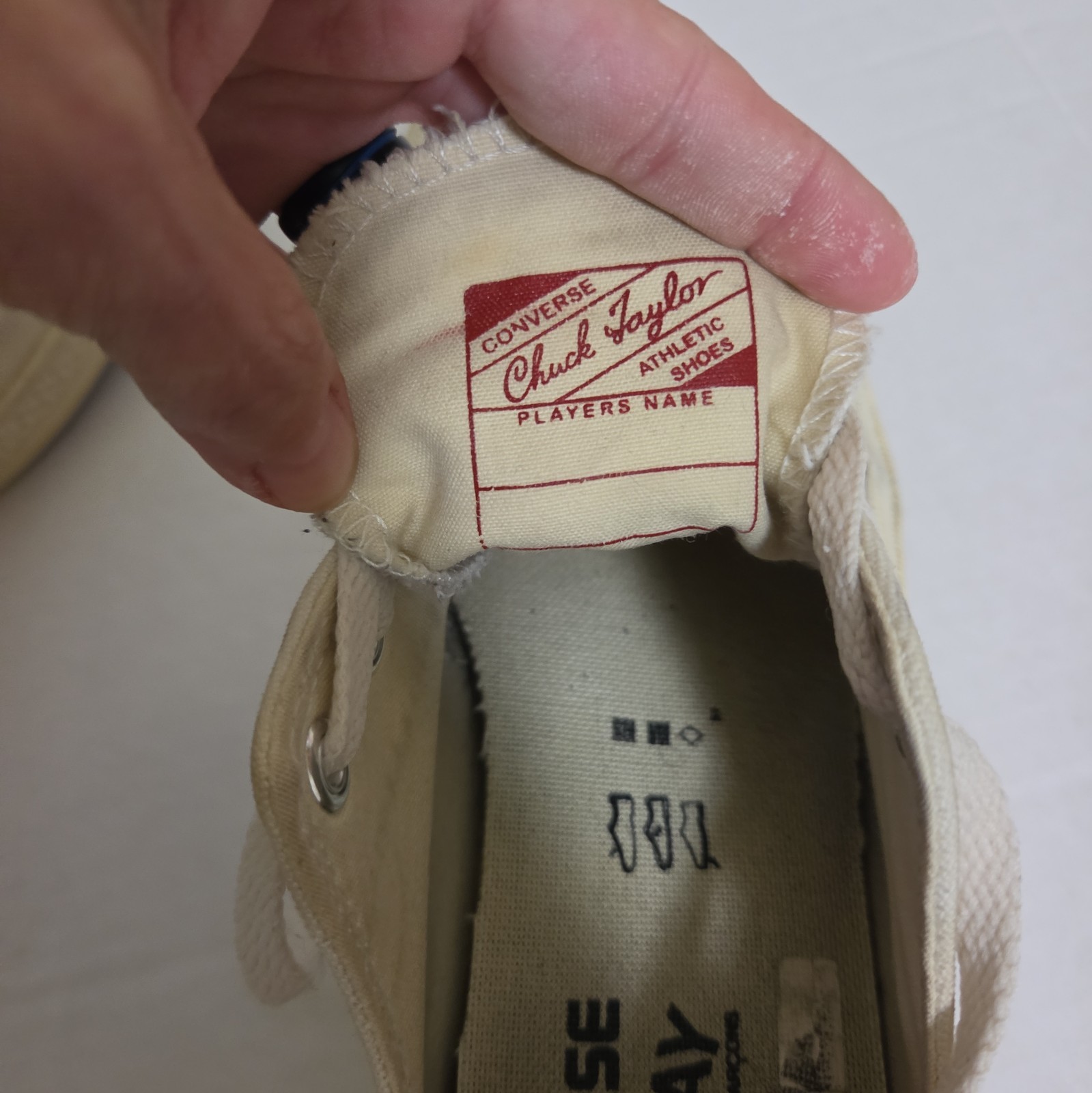 Converse CDG Comme des Garçons Play White Chuck Low M 8 W 10 Sneakers