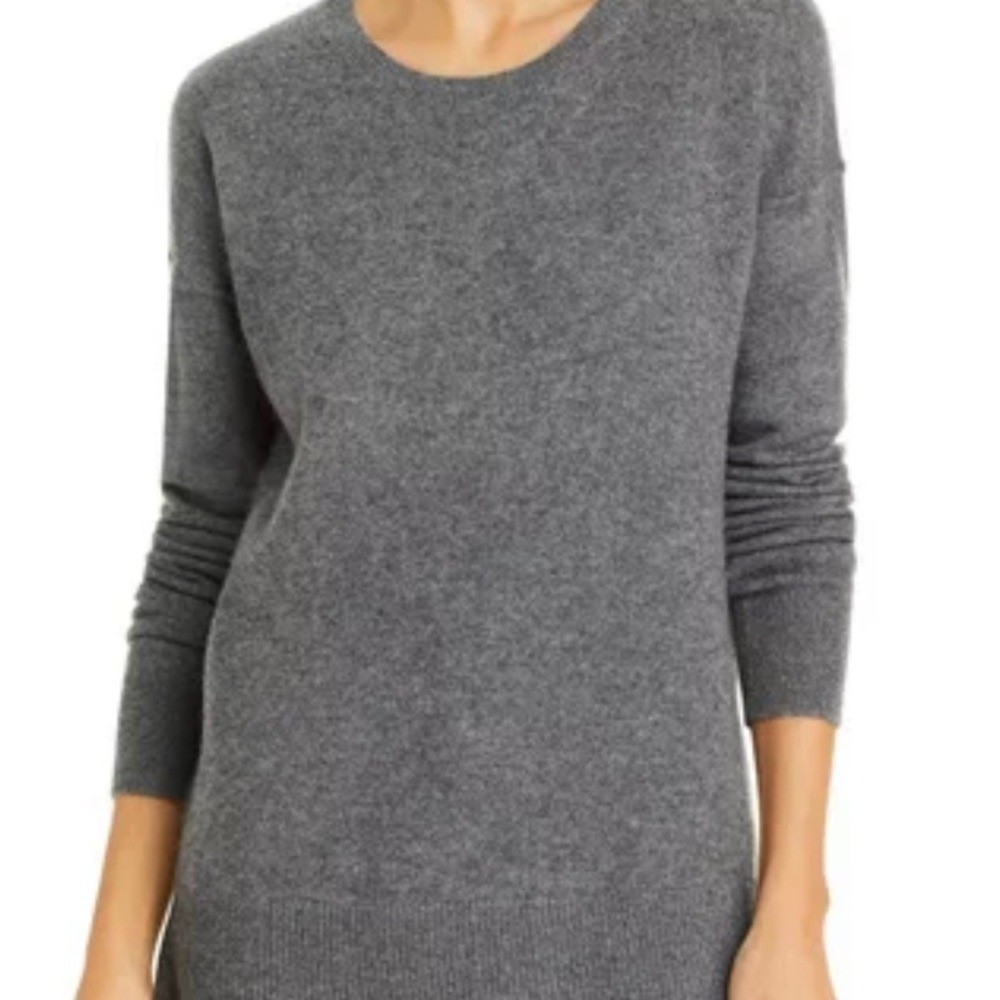 Women’s Gray 100% Cashmere Sweater By Aqua Size XS