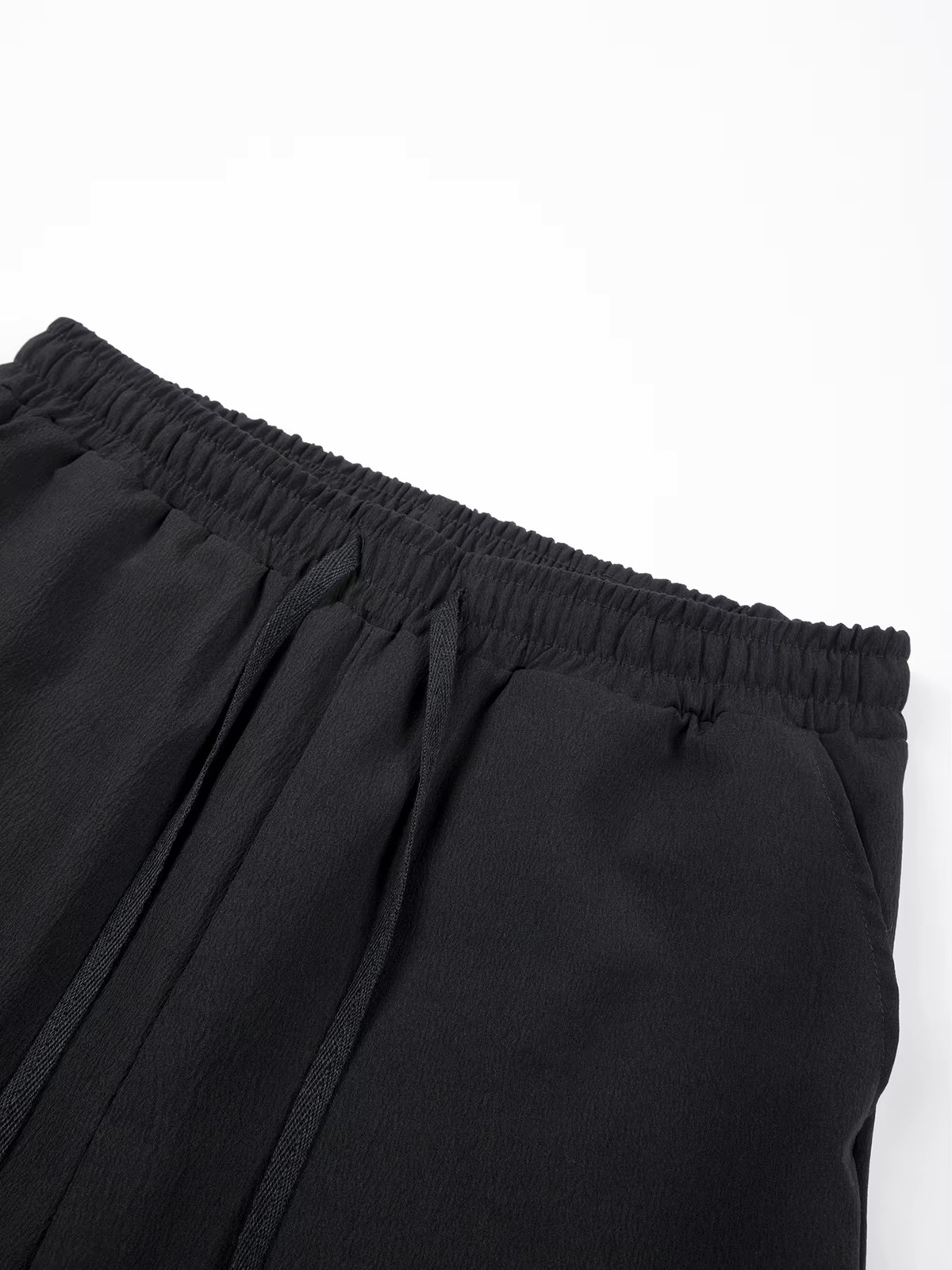 Summer Men’s Casual Elastic Waist Solid Color Breathable High Quality Pants Gift