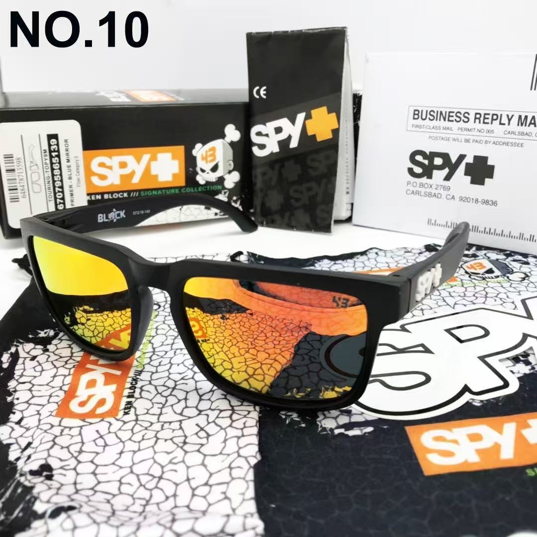 New Spy Polarized Sunglasses Men Classic Ken Block Unisex Square Original Box.