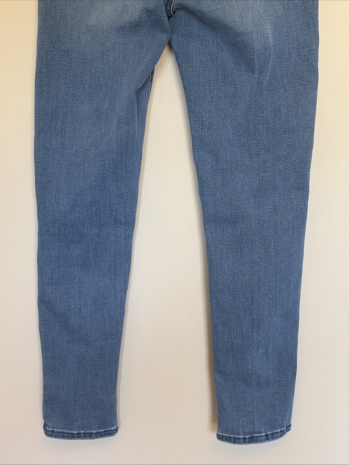 Quince Laguna Blue Nina Pull On Stretch Skinny Jeans Womens Medium