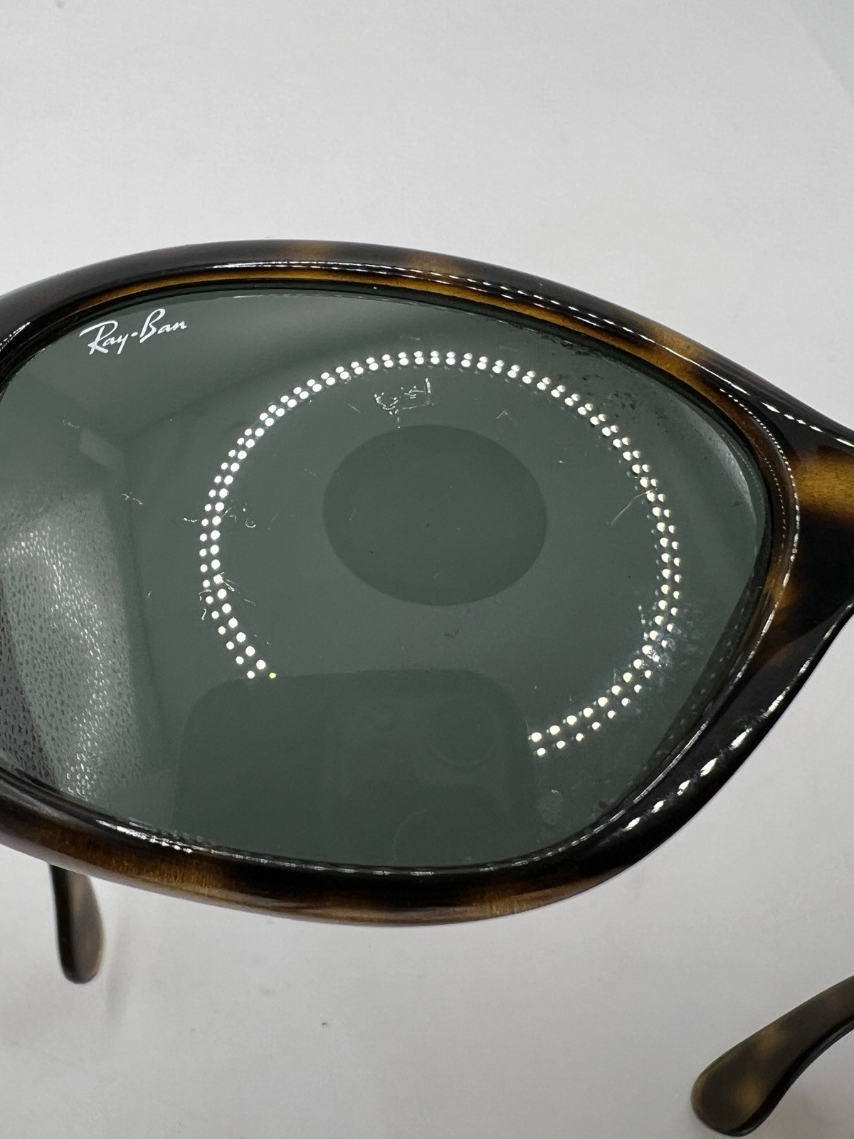 Ray Ban Jackie Ohh RB 4101 710 Light Havana Tortoise Green Sunglasses