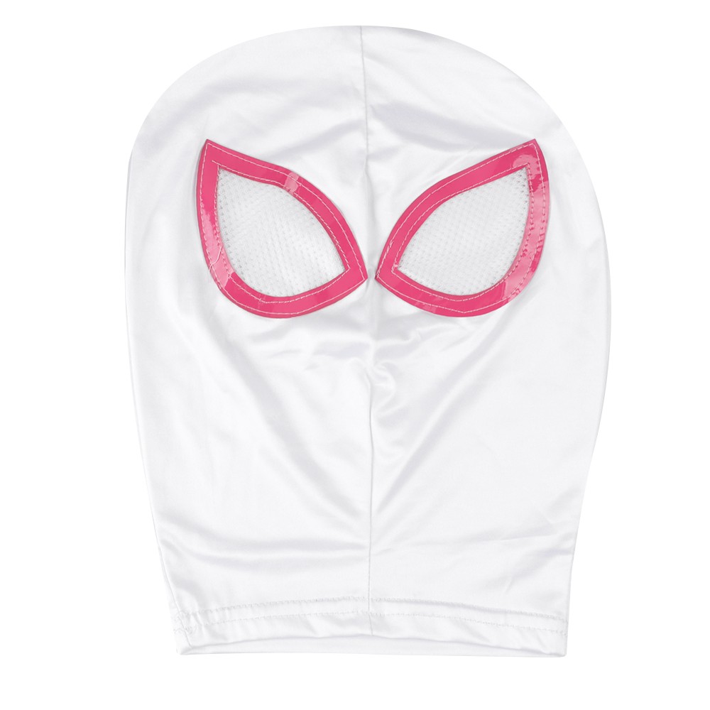 Spider-Man Into the Spider-Verse Spider-Gwen Kids Cosplay Costume Jumpsuit Mask