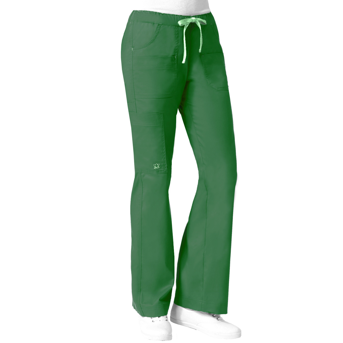 Maevn Hunter Green Cargo Scrub Pants 9202 Blossom Stretch Multi Pocket XS to 2XL