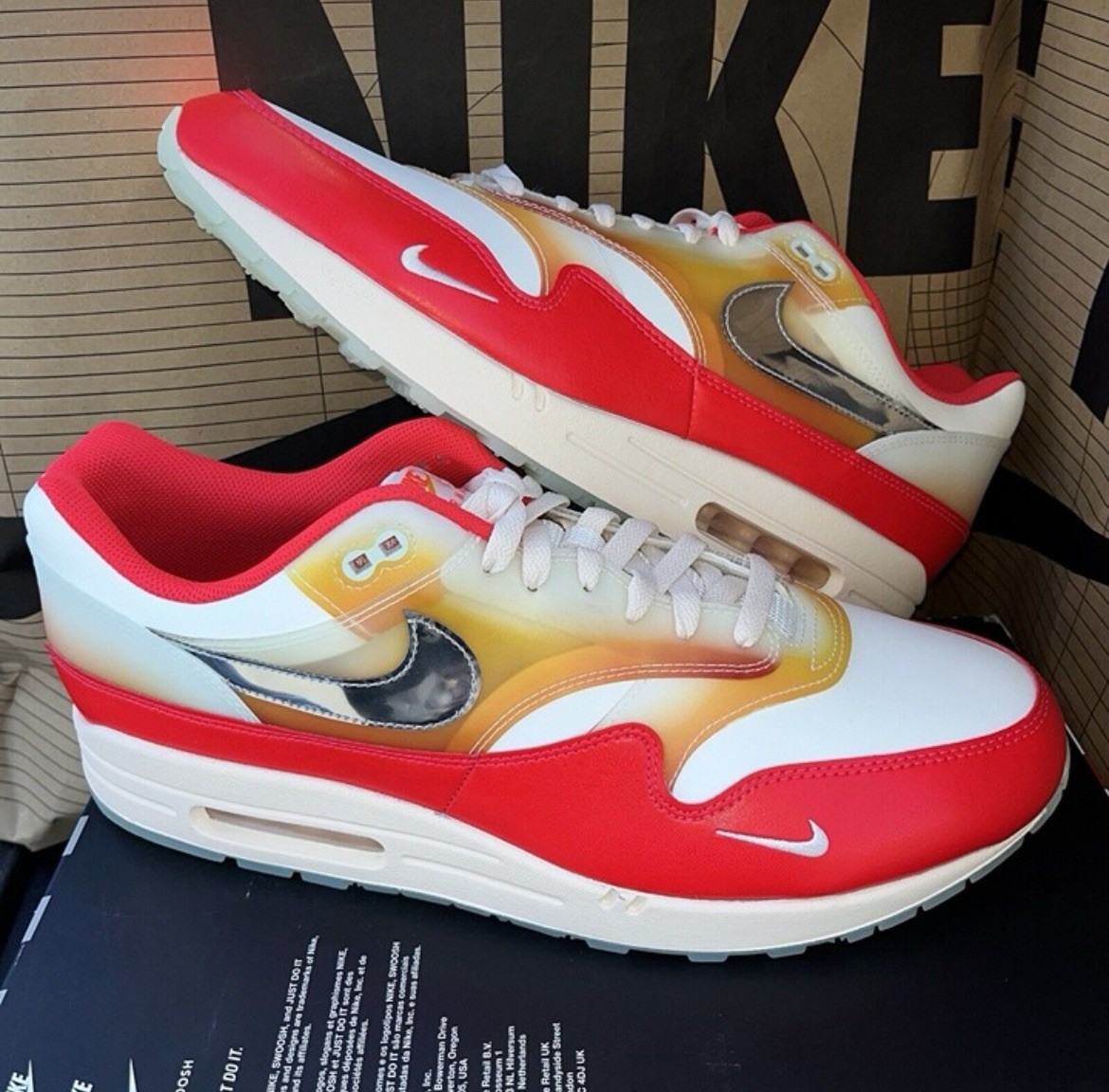 NEW Nike Air Max 1 ’87 PRM “Sofvi” NBY FN7683-133 Men Size 9, Women Size 10.5