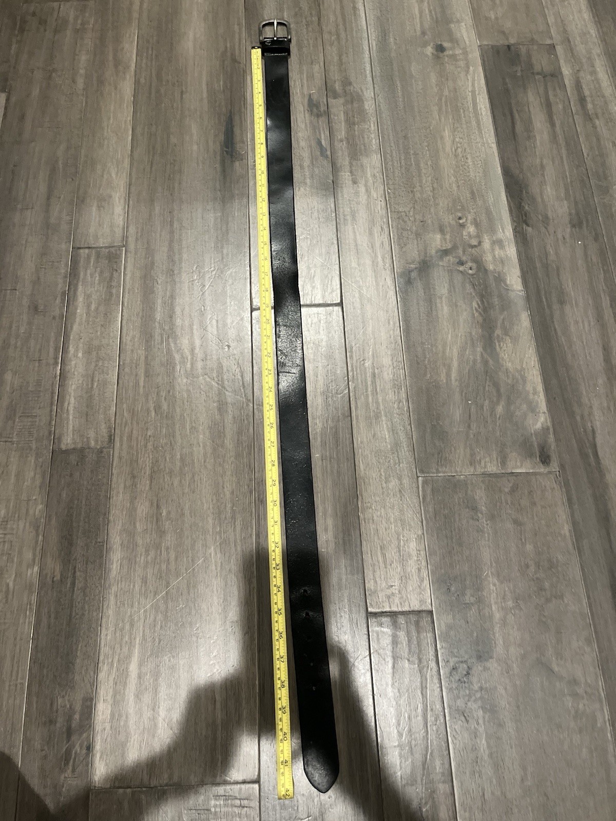 Coach Genuine Leather Belt in Black, Size 32 80cm