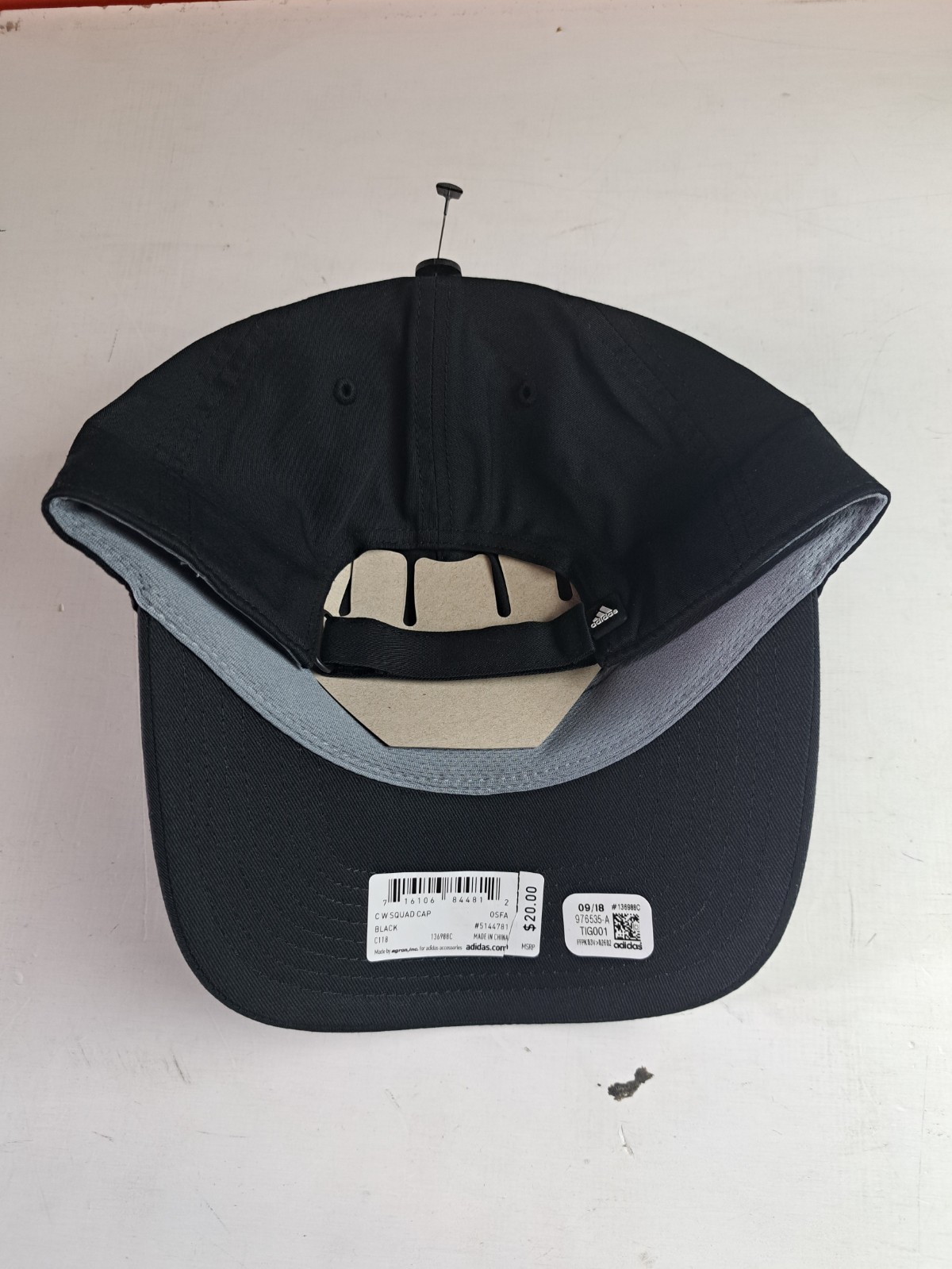 Adidas Squad Cap – Black