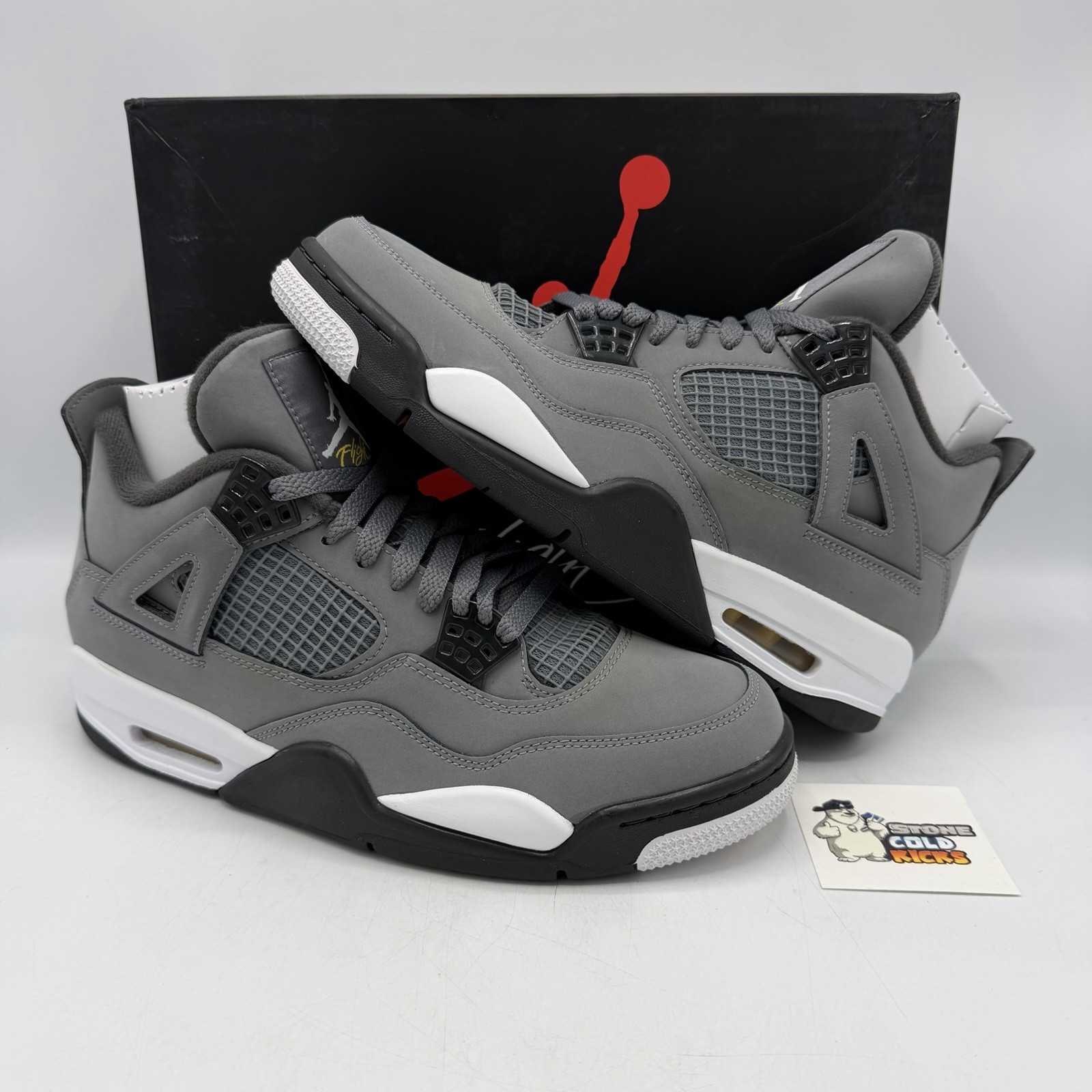 Nike Air Jordan 4 Retro Cool Grey Men’s Size 10 308497-007 IV I III