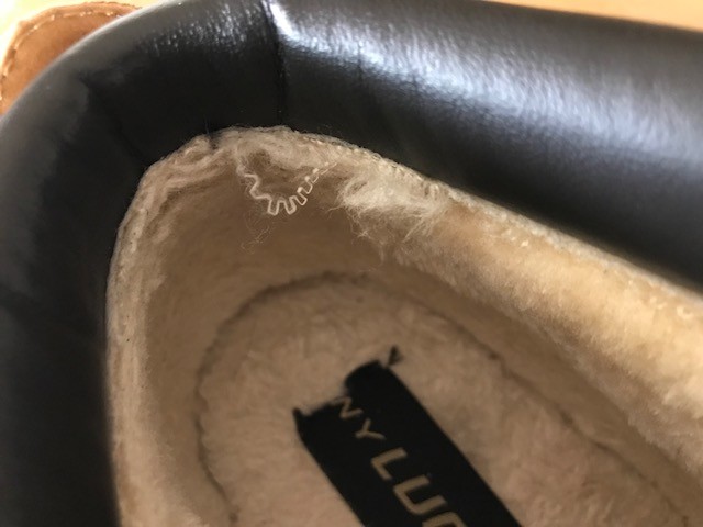 LUGZ men’s size 9 nyLUGco faux fur interior Look of suede Man made materials