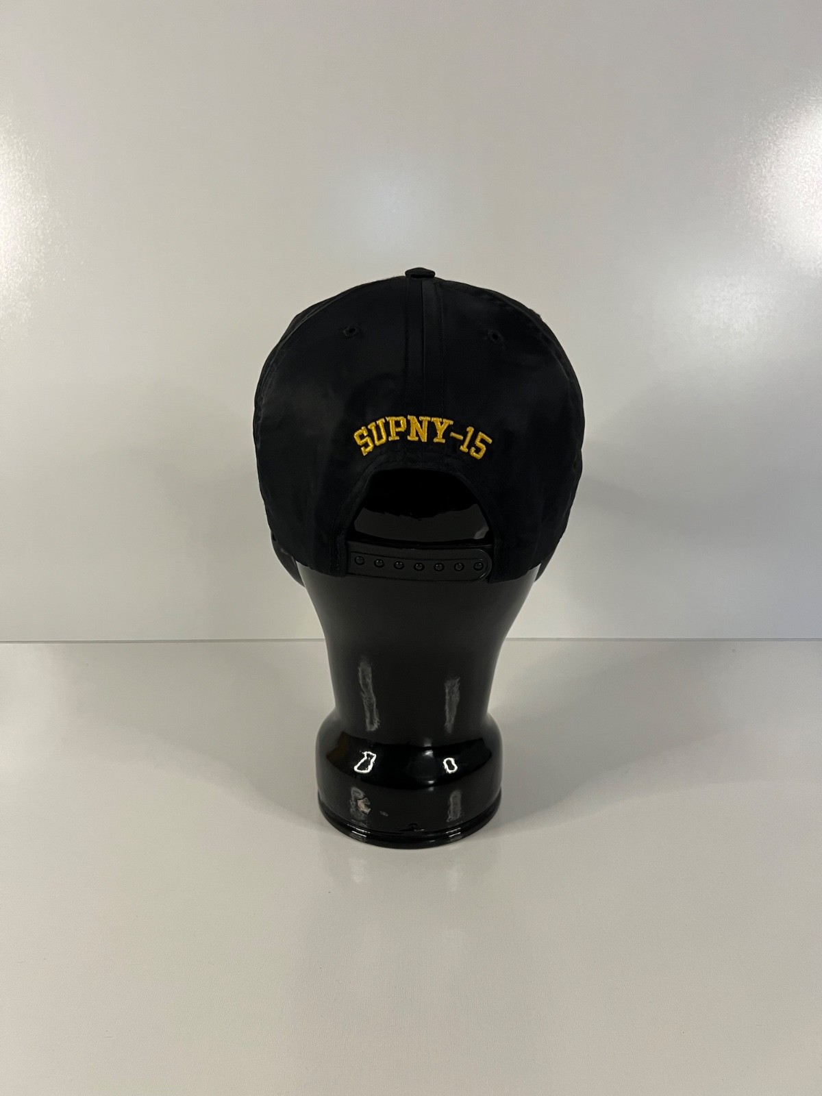 Supreme x Fugazi 5 Panel Nylon Hat Black SUPNY-15 FUGAZI HAT Adjustable Snap