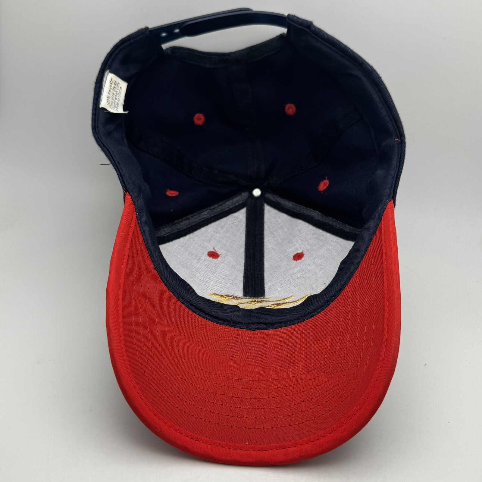 Australia Kangaroo Embroidered Baseball Cap Hat Navy Red Snapback One Size