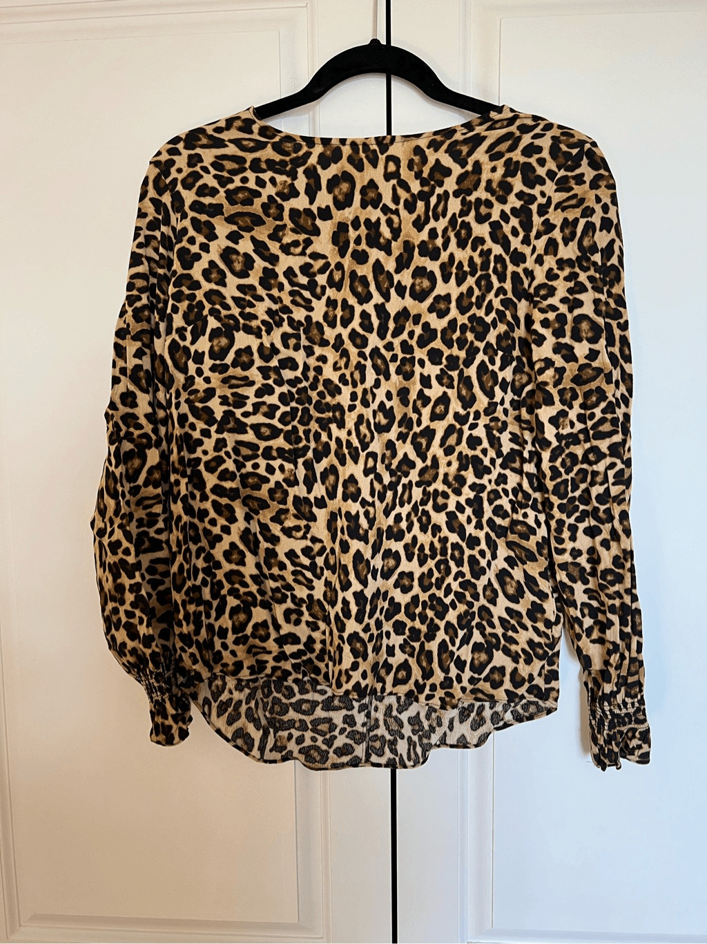 H&M Cheetah Print Blouse