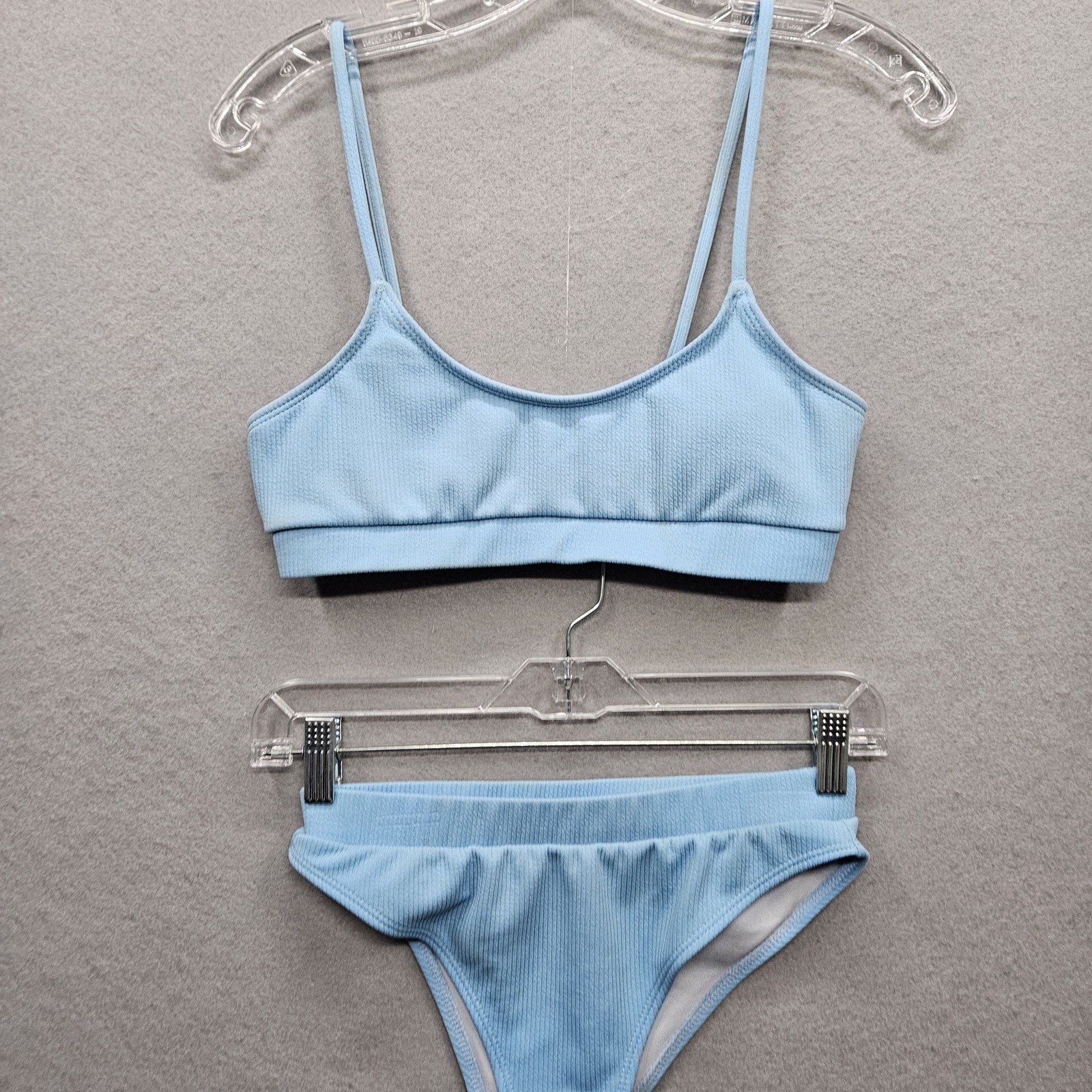 No Brand Women’s Medium Light Blue Two Piece Swimsuit