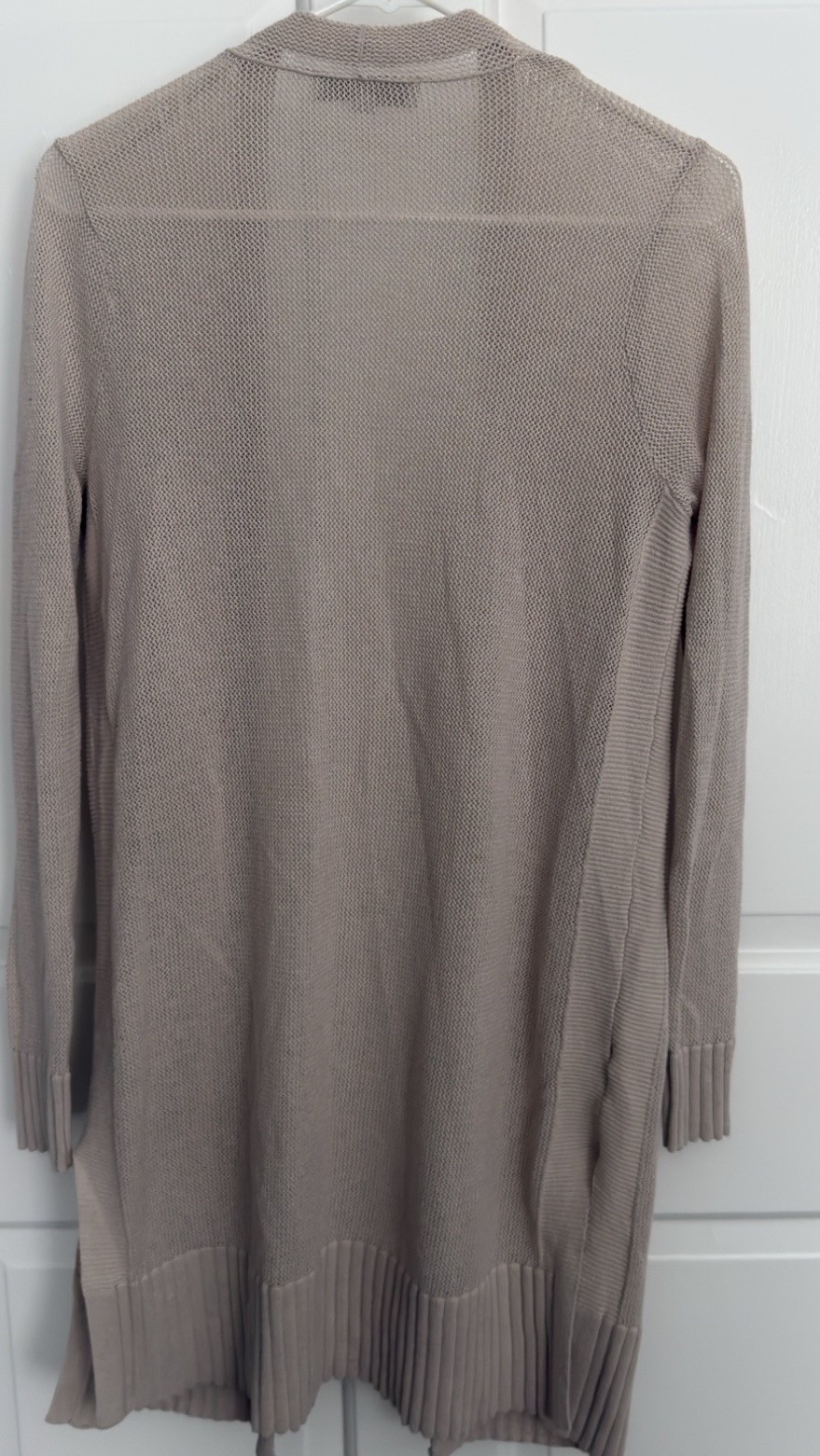 Loft Small Casual Duster Cardigan Sweater Linen Blend All Seasons See Photos!