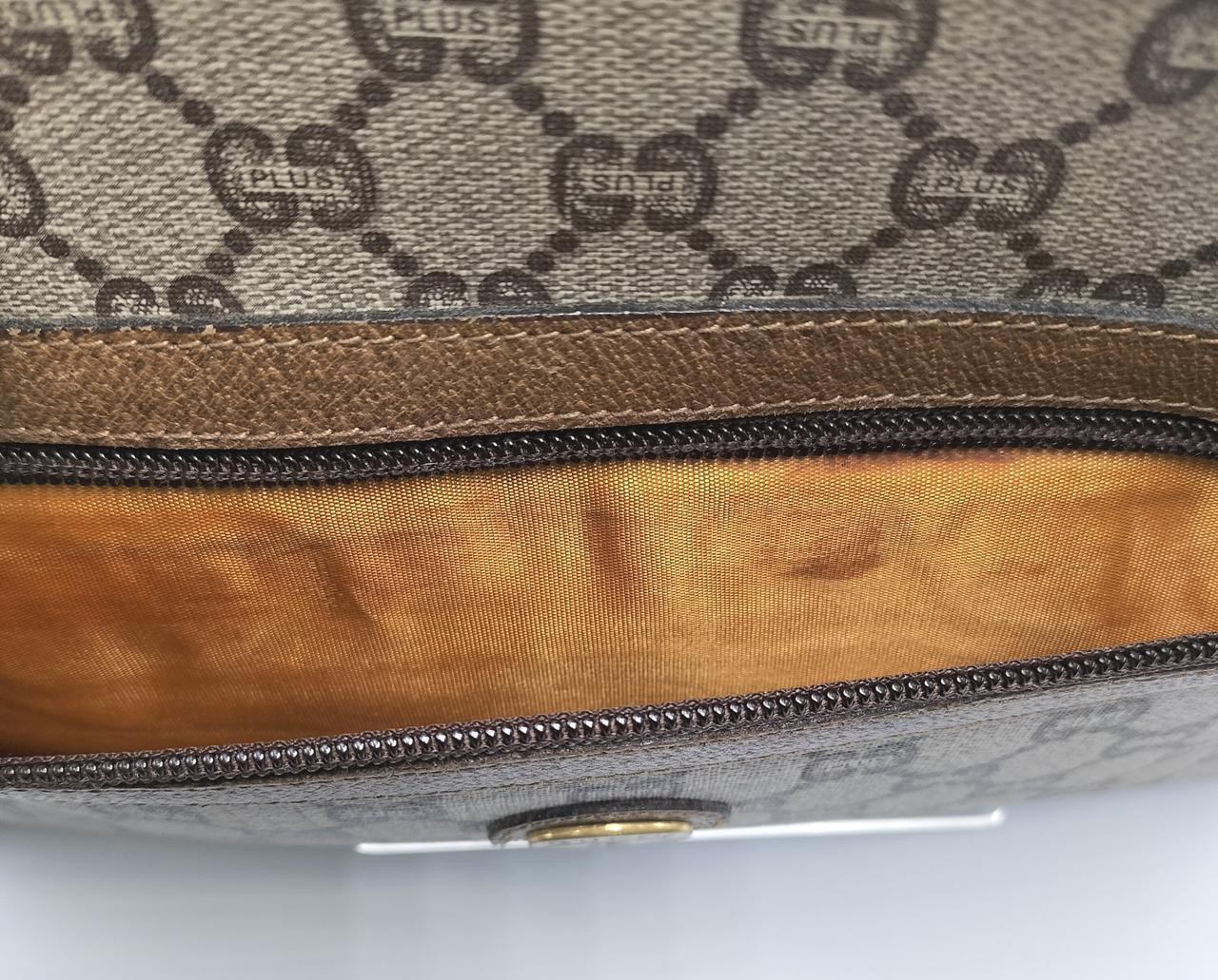 GUCCI Second Bag Brown 10.6 inch