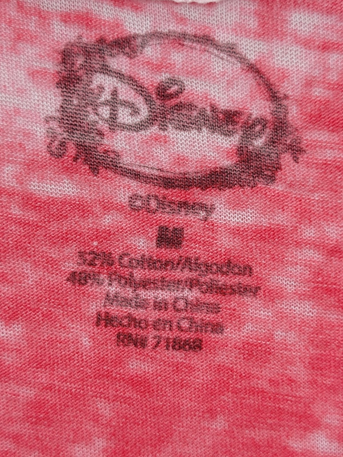 The Lion King Disney Top Womens Medium Red Burnout Logo Short Sleeve Graphic