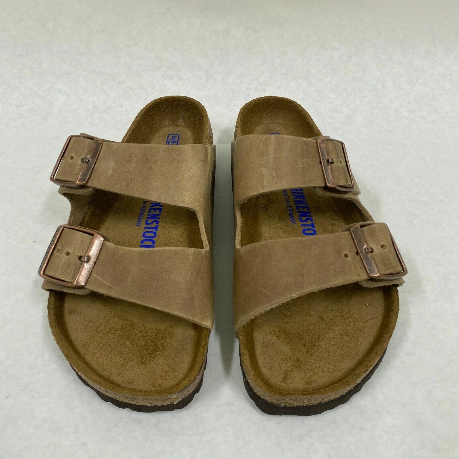 New w/o Box Birkenstock Arizona Tobacco Brown Soft Footbed Regular – Select Size