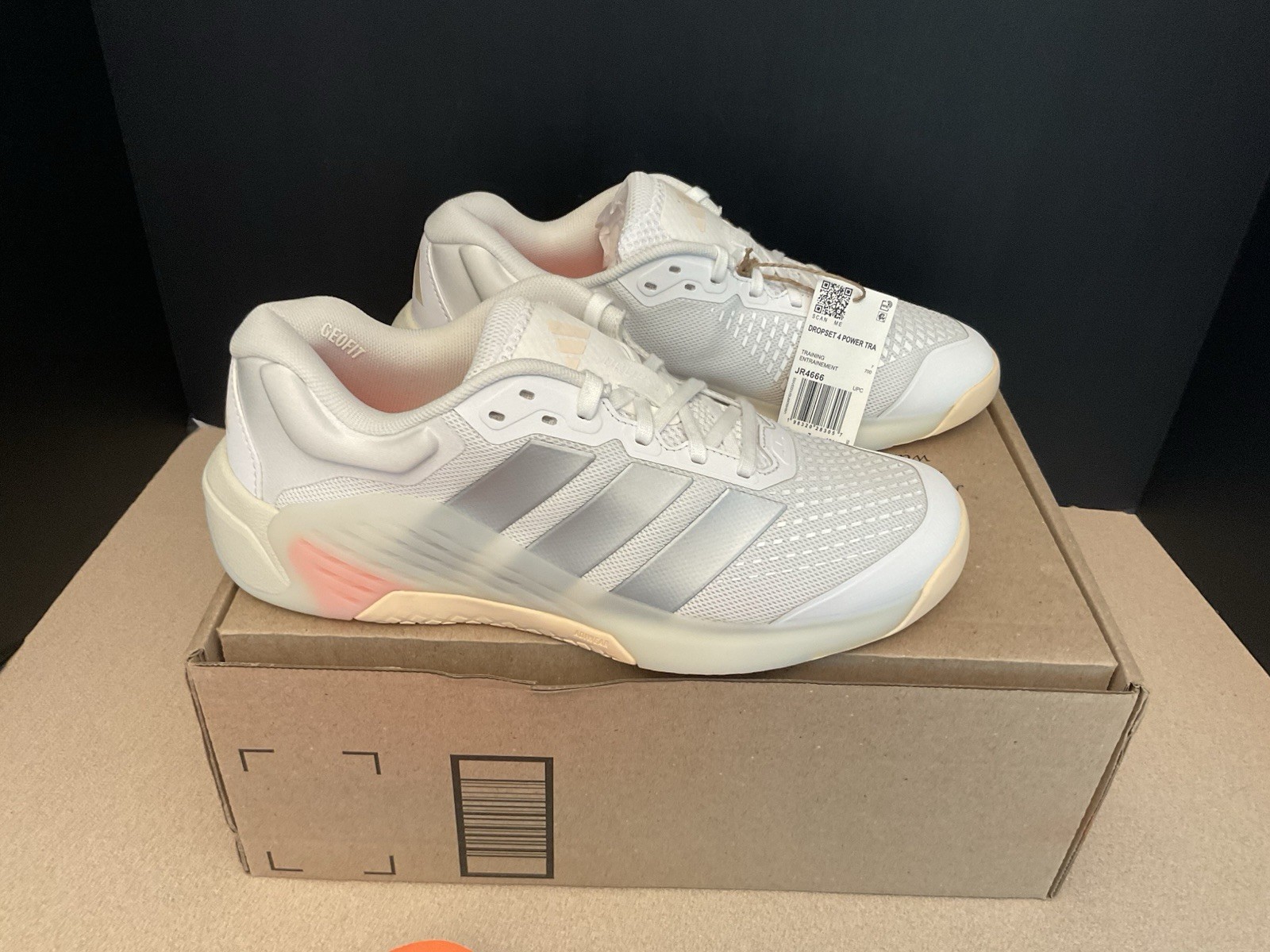 New! Womens Adidas Dropset 4 Power Training Shoes. Size 8.5. Awesome Shoes!