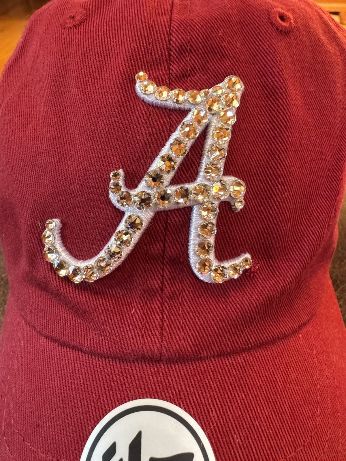 ALABAMA CRIMSON TIDE SPARKLE Bling ADJUSTABLE Womens 47 Brand NWT