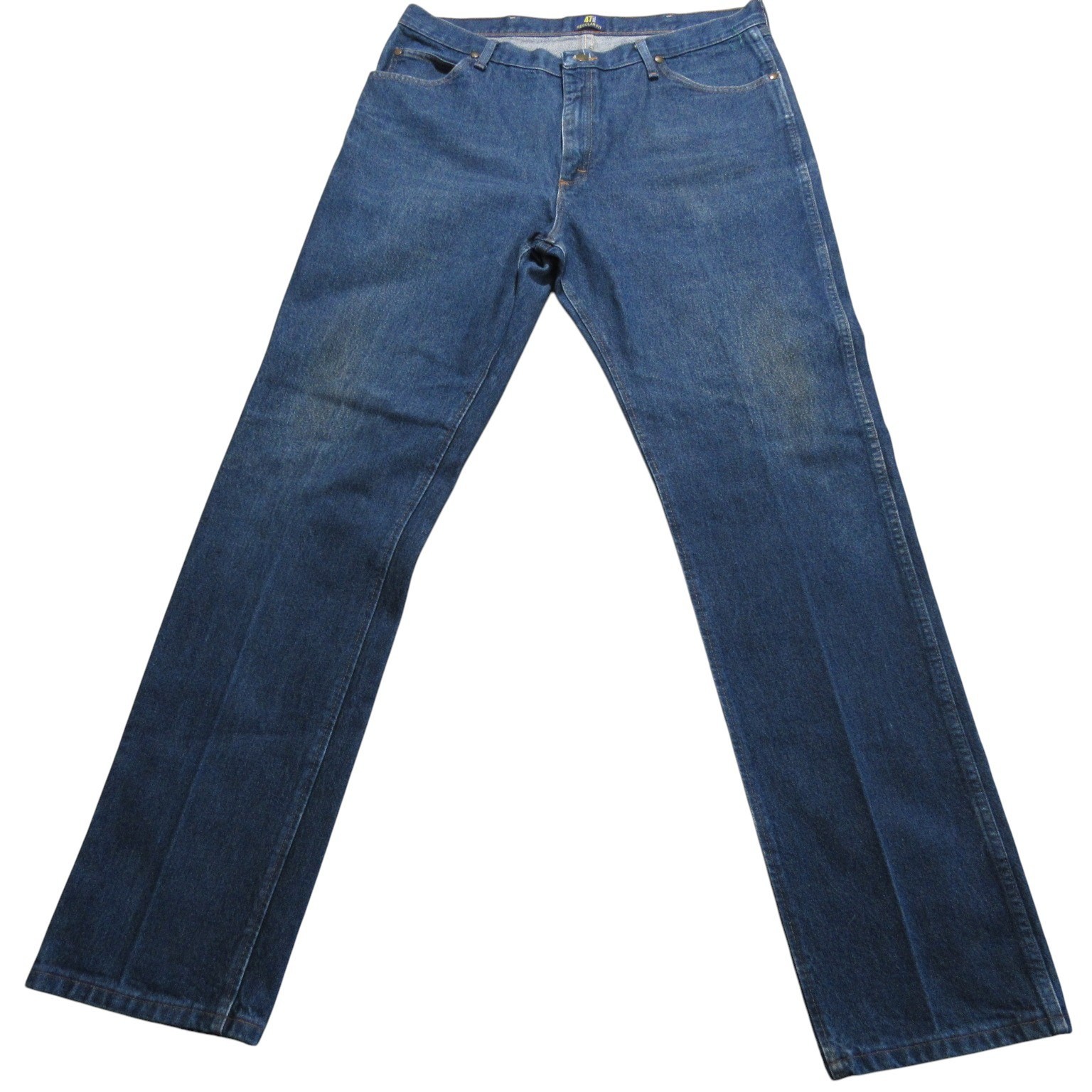Wrangler Mens Performance Cowboy Cut Jeans 38 x 36 47MWZ Dark Wash Blue