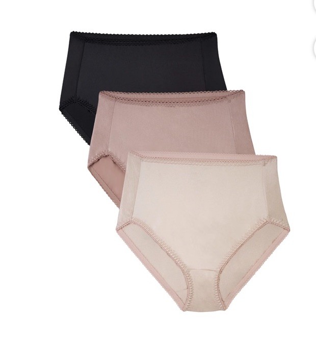 VANITY FAIR Women 6 Pair Light Control Undershapers Hi Cut Panties Size 4XL 11
