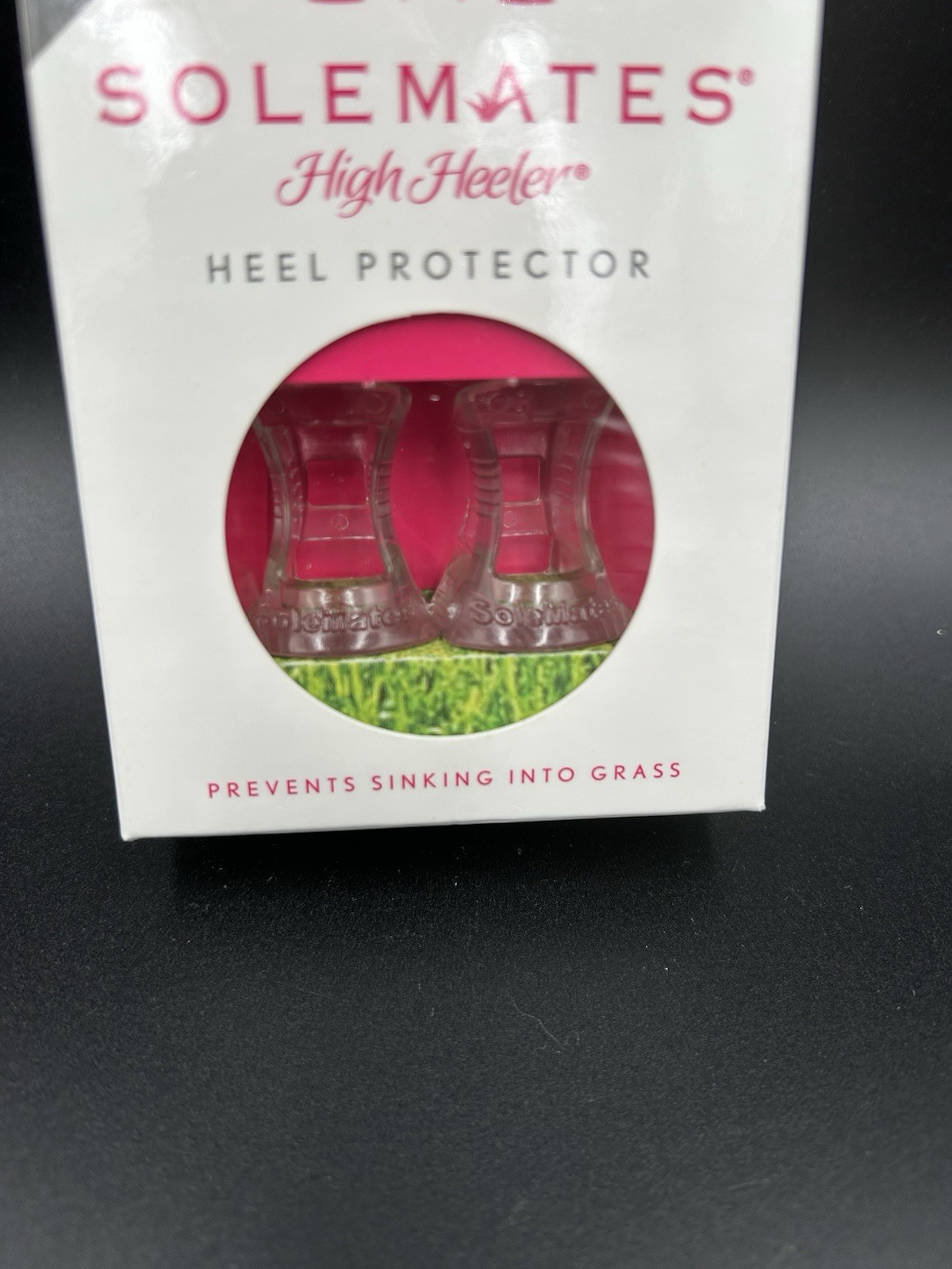 Solemates High Heel Protectors – GUARD AND PROTECT HEELS – 1 Pairs Clear