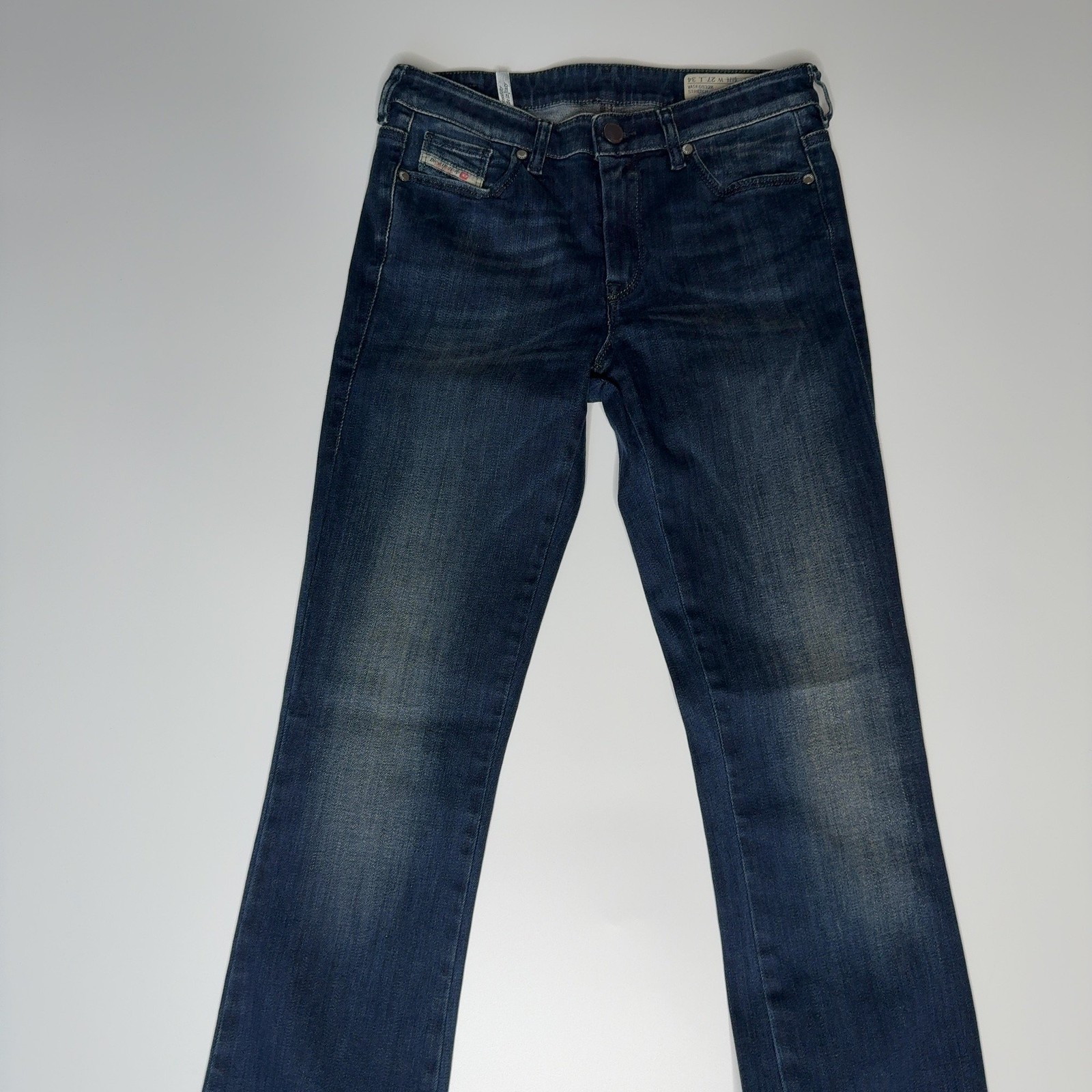 Diesel Doris-B Women’s Jeans Size 27/34 Blue Denim Super Slim Bootcut