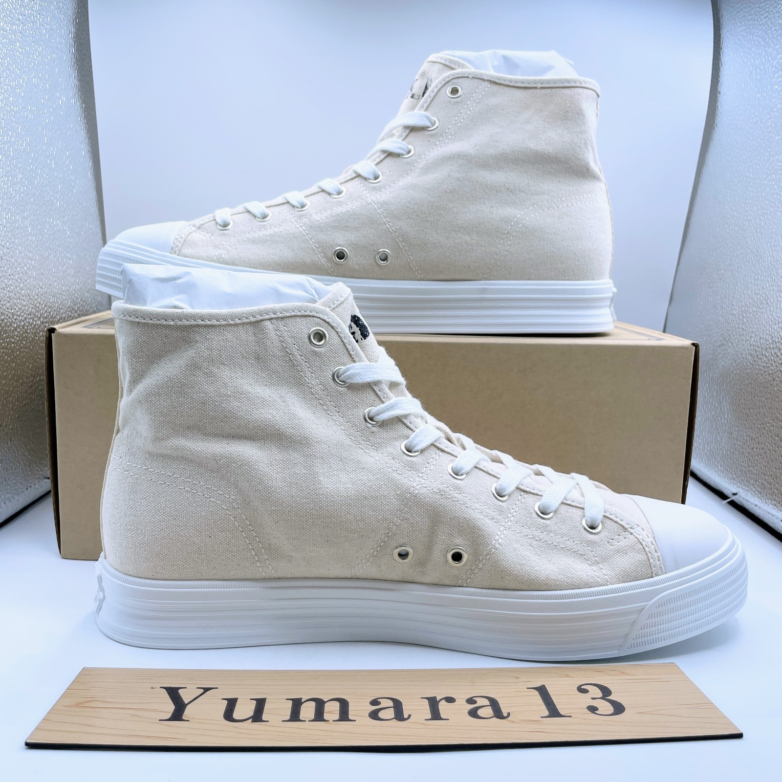 Polo Ralph Lauren Ayers Canvas High-Top Cream 100085416 Men’s Size