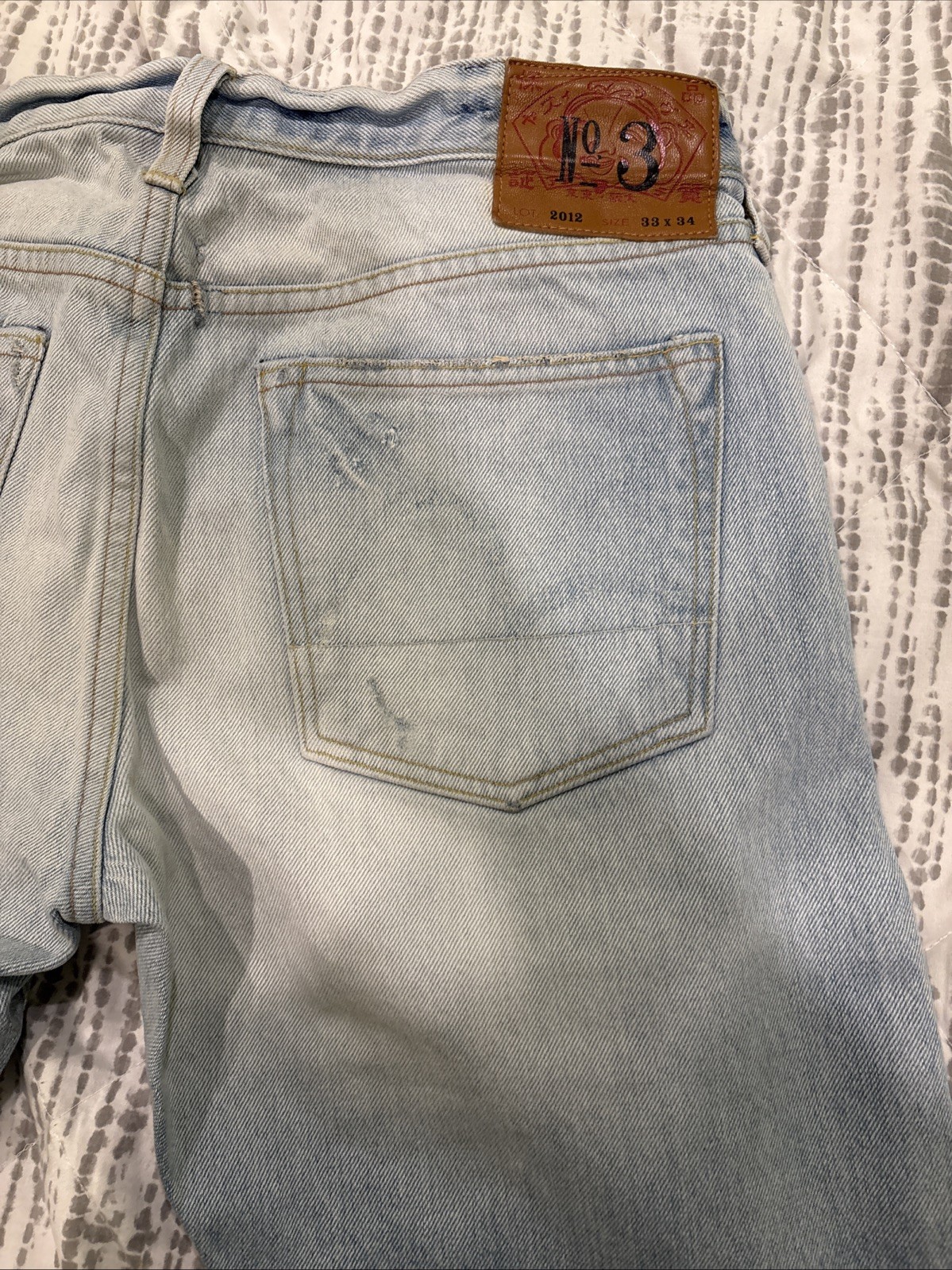 Evisu 33 Mens Cut Off Shorts