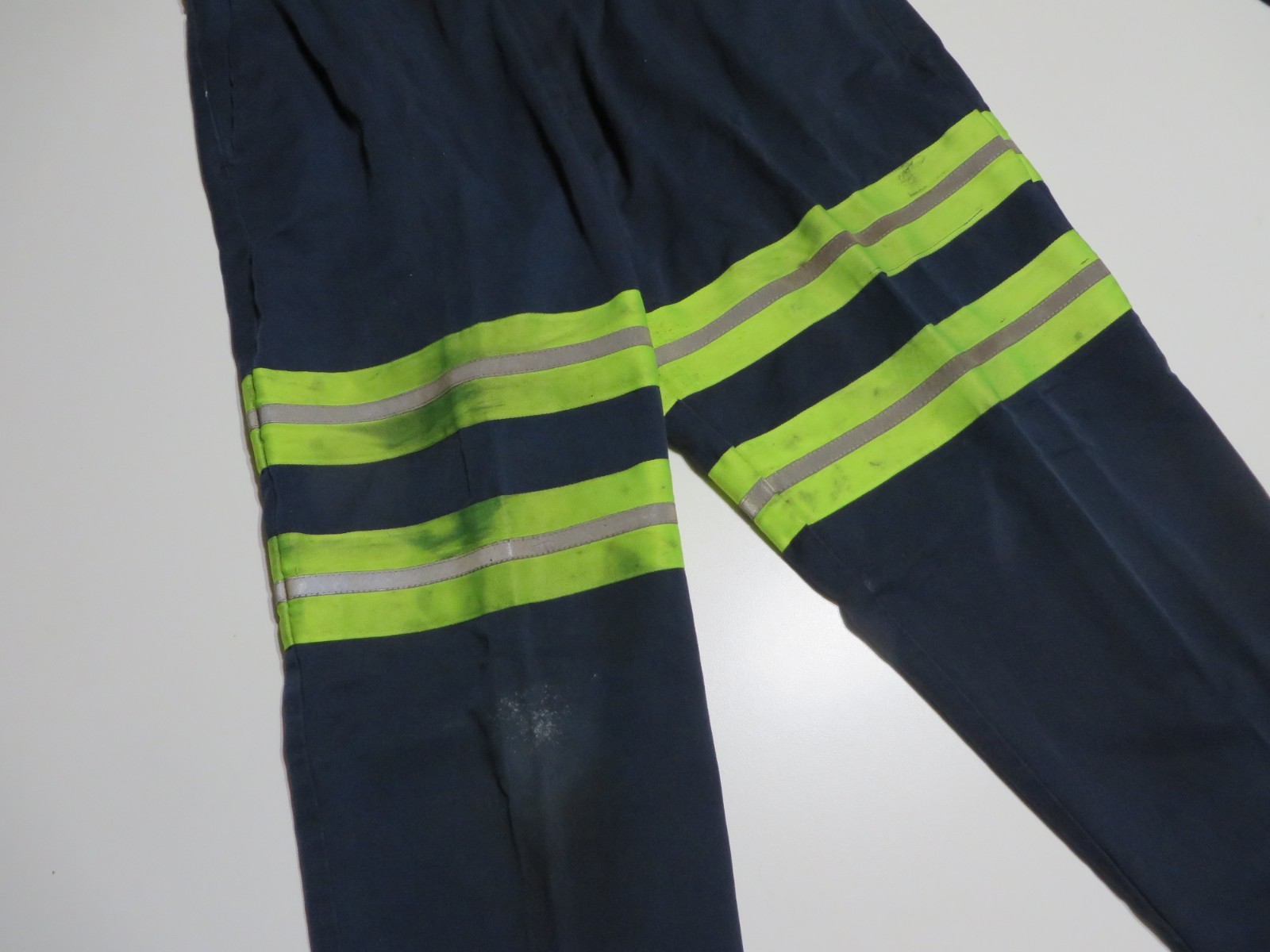 Used Hi-Vis High Visibility Reflective Uniform Work Pants Cintas Redkap etc